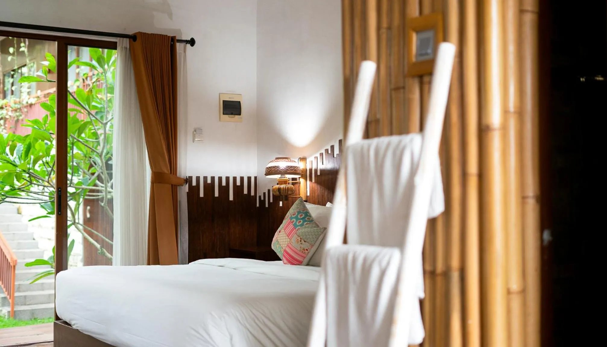 Bed in Karang Lila Bhuana Ubud