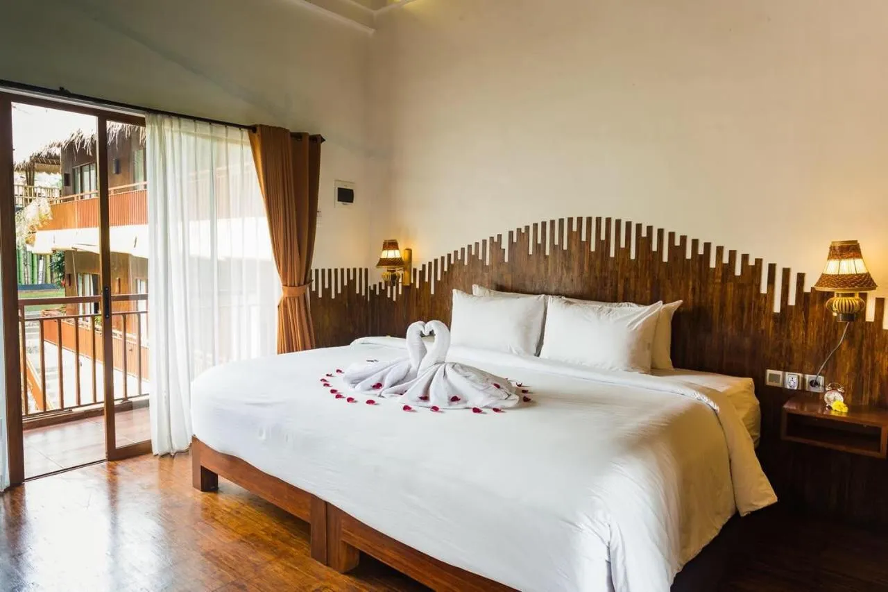 Bed in Karang Lila Bhuana Ubud