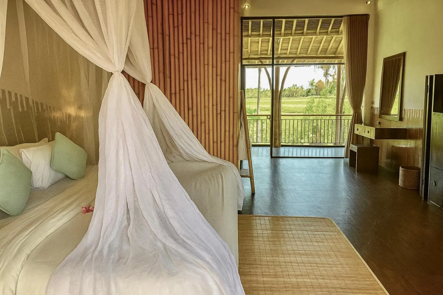 Bed in Karang Lila Bhuana Ubud