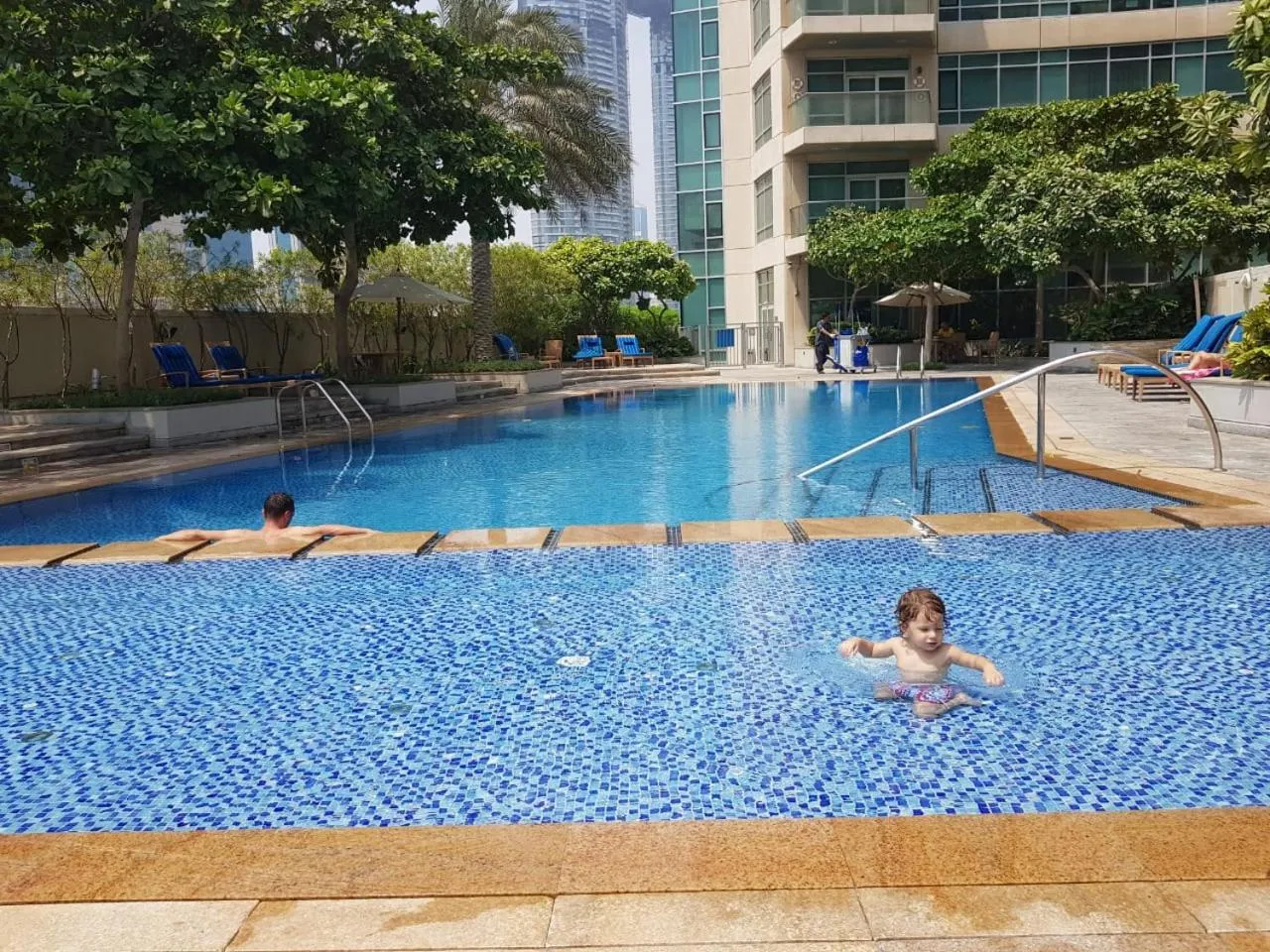 Swimming pool in OSKENA Vacation Homes -The Lofts Boulevard Downtown
