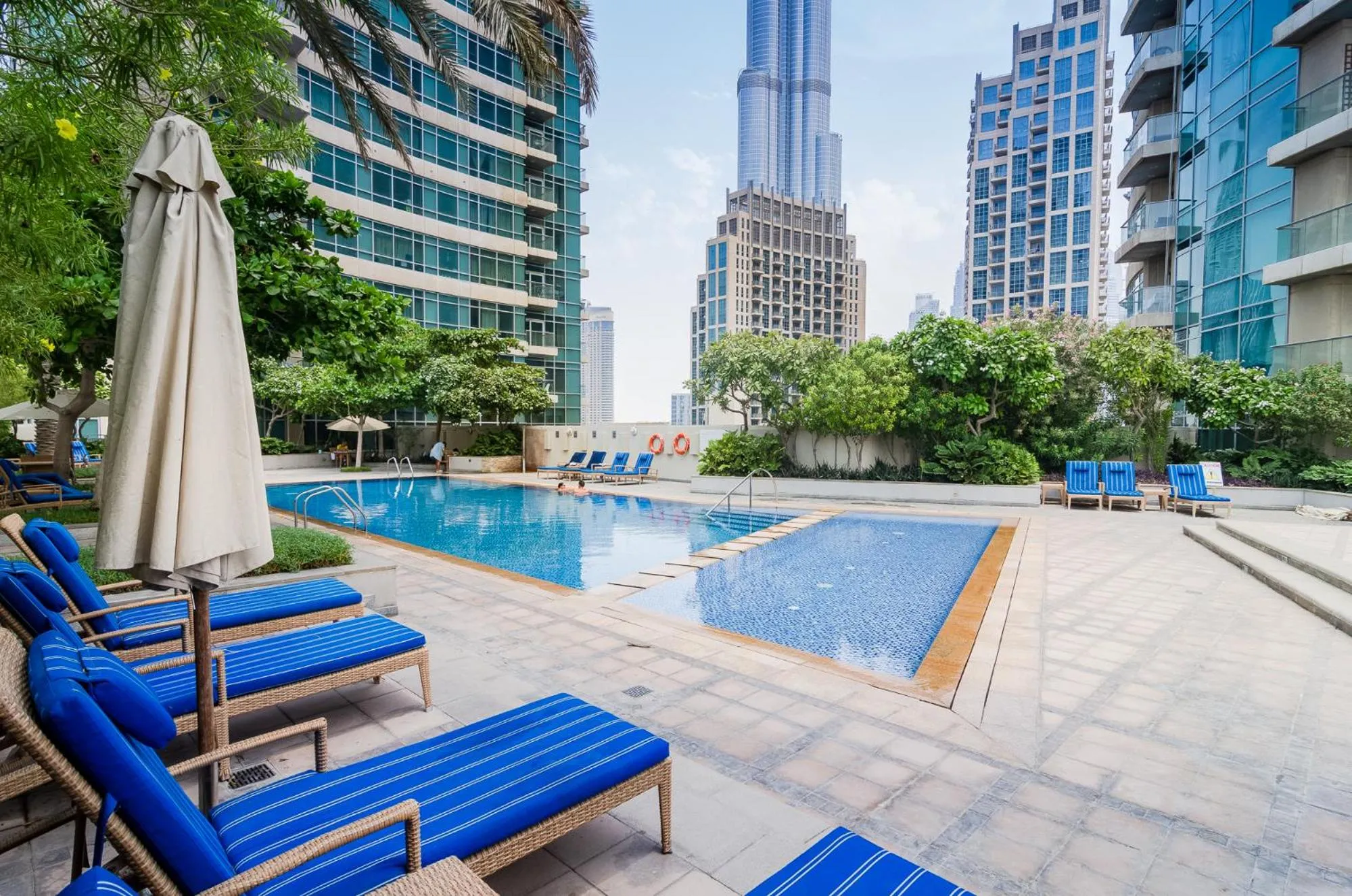 Swimming pool in OSKENA Vacation Homes -The Lofts Boulevard Downtown