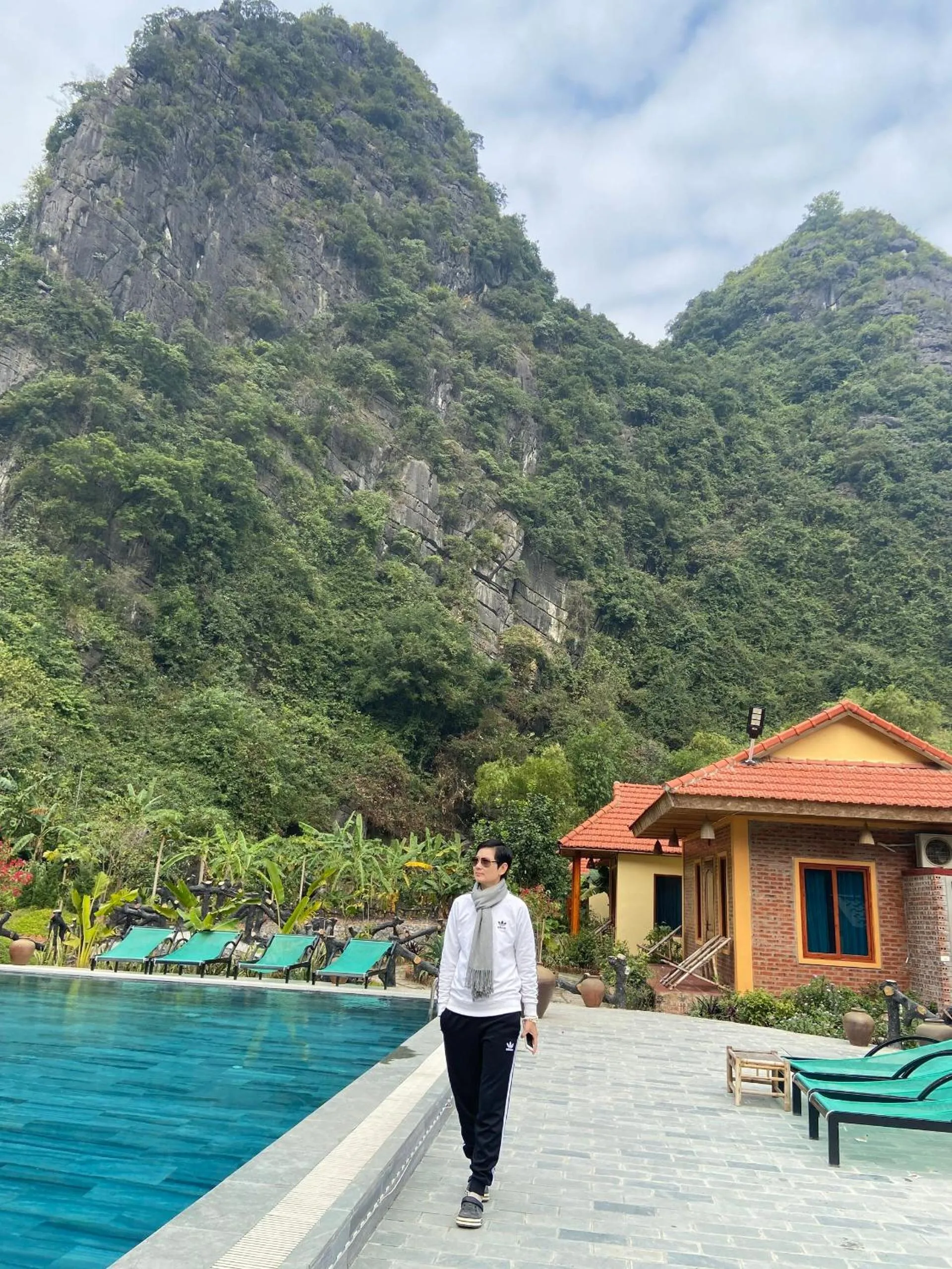 Swimming pool in Moc An Village Tam Coc - Ninh Binh