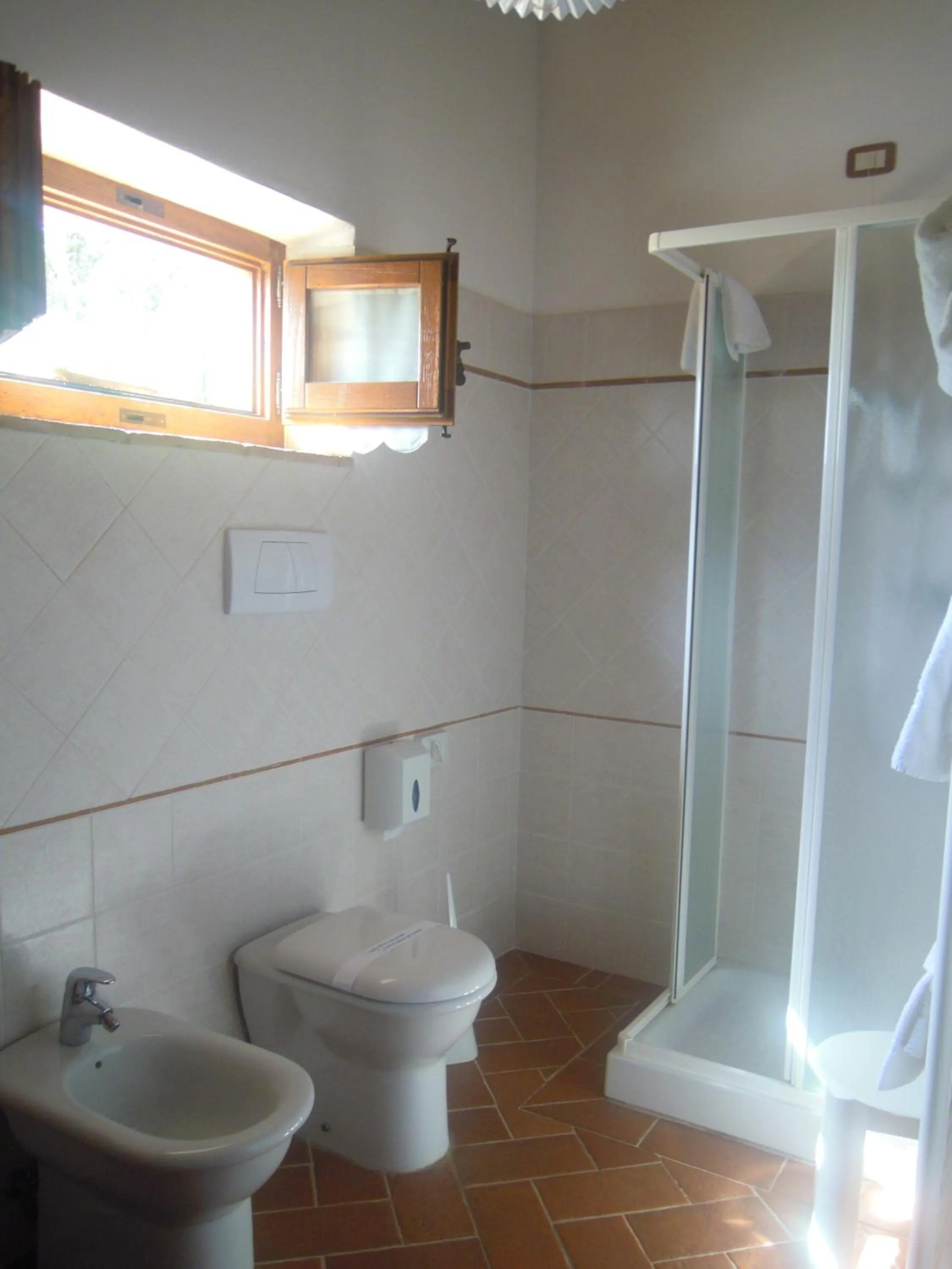 Bathroom in Piccolo Hotel San Valentino