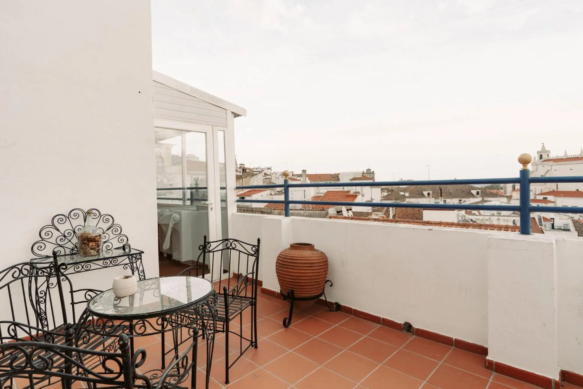 Balcony/Terrace in D'Iberica Alojamento