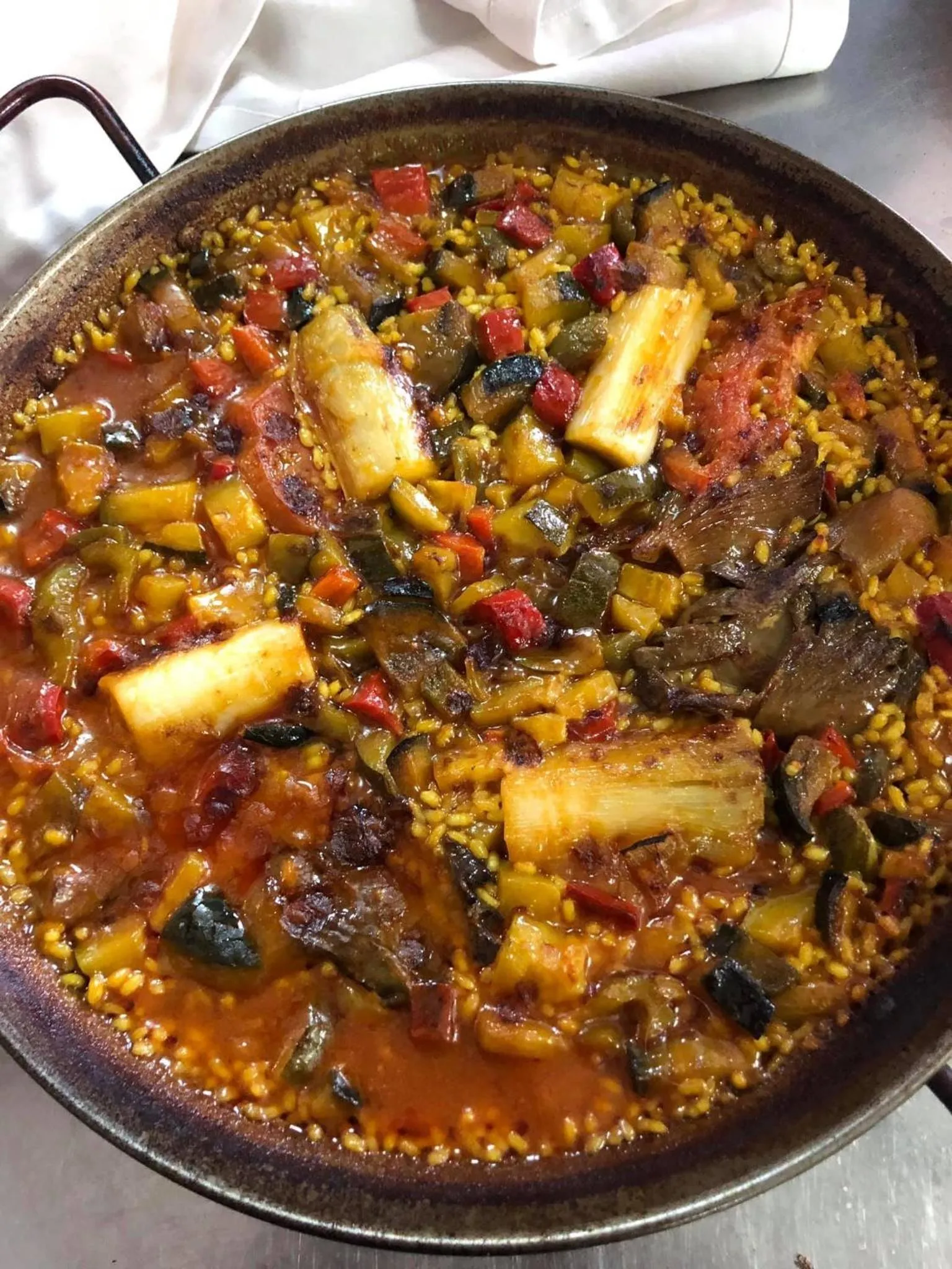 Food close-up in Hotel Valjunco