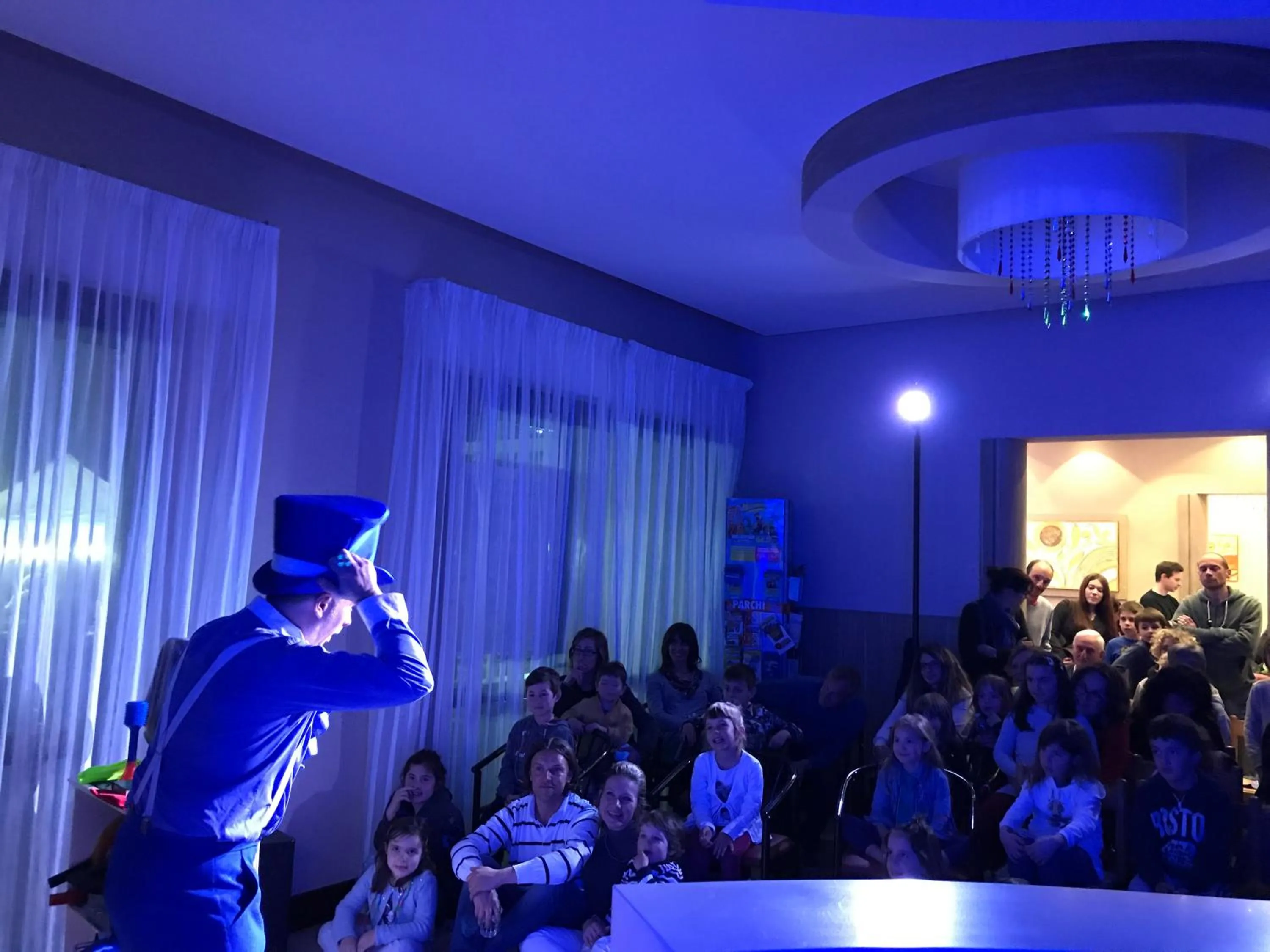 Evening entertainment in Hotel Amico