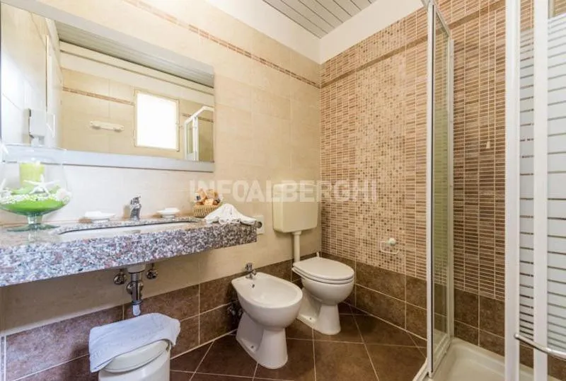 Bathroom in Hotel Amico