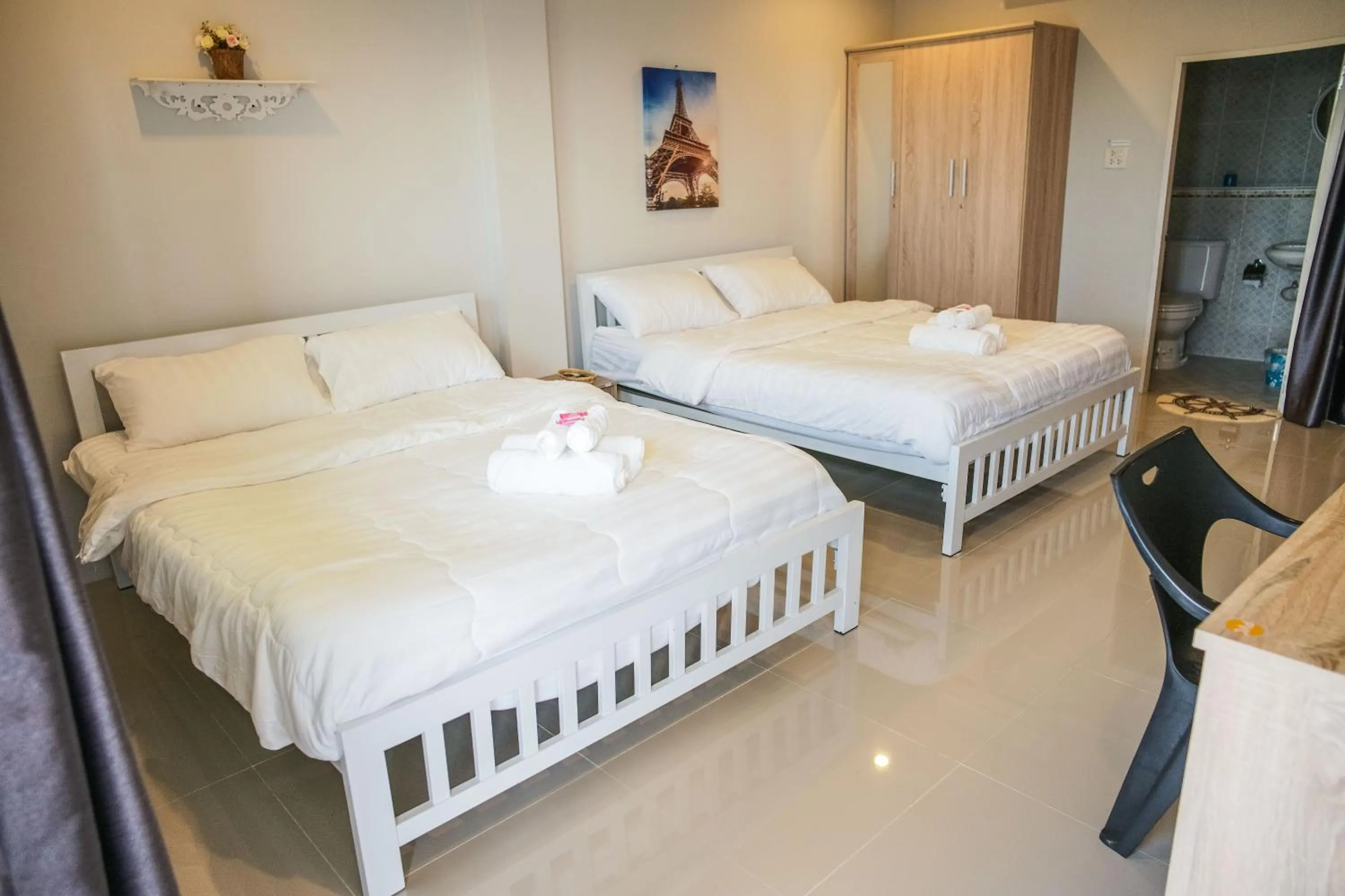 Bed in Lullaby Residence