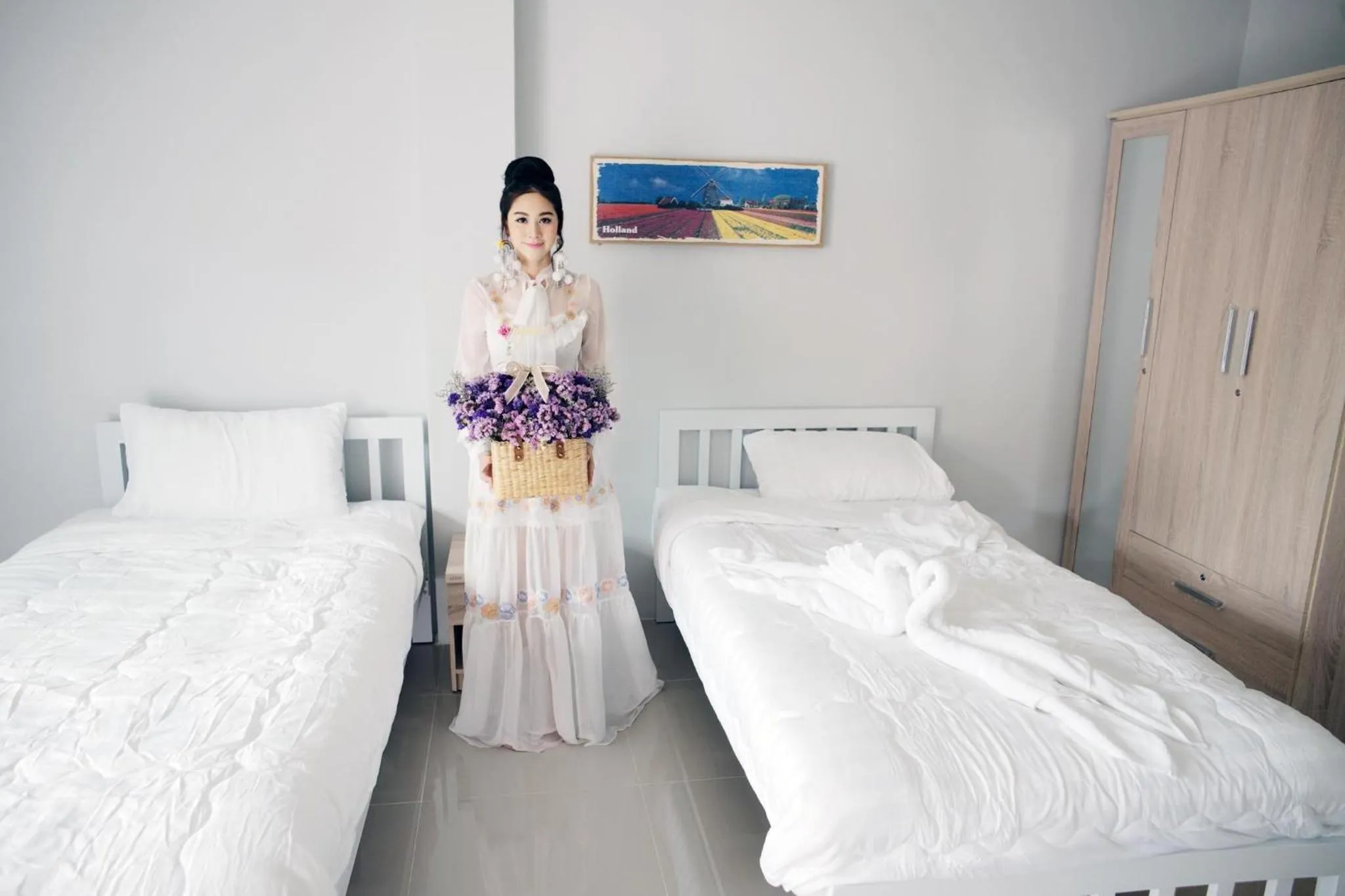 Bed in Lullaby Residence