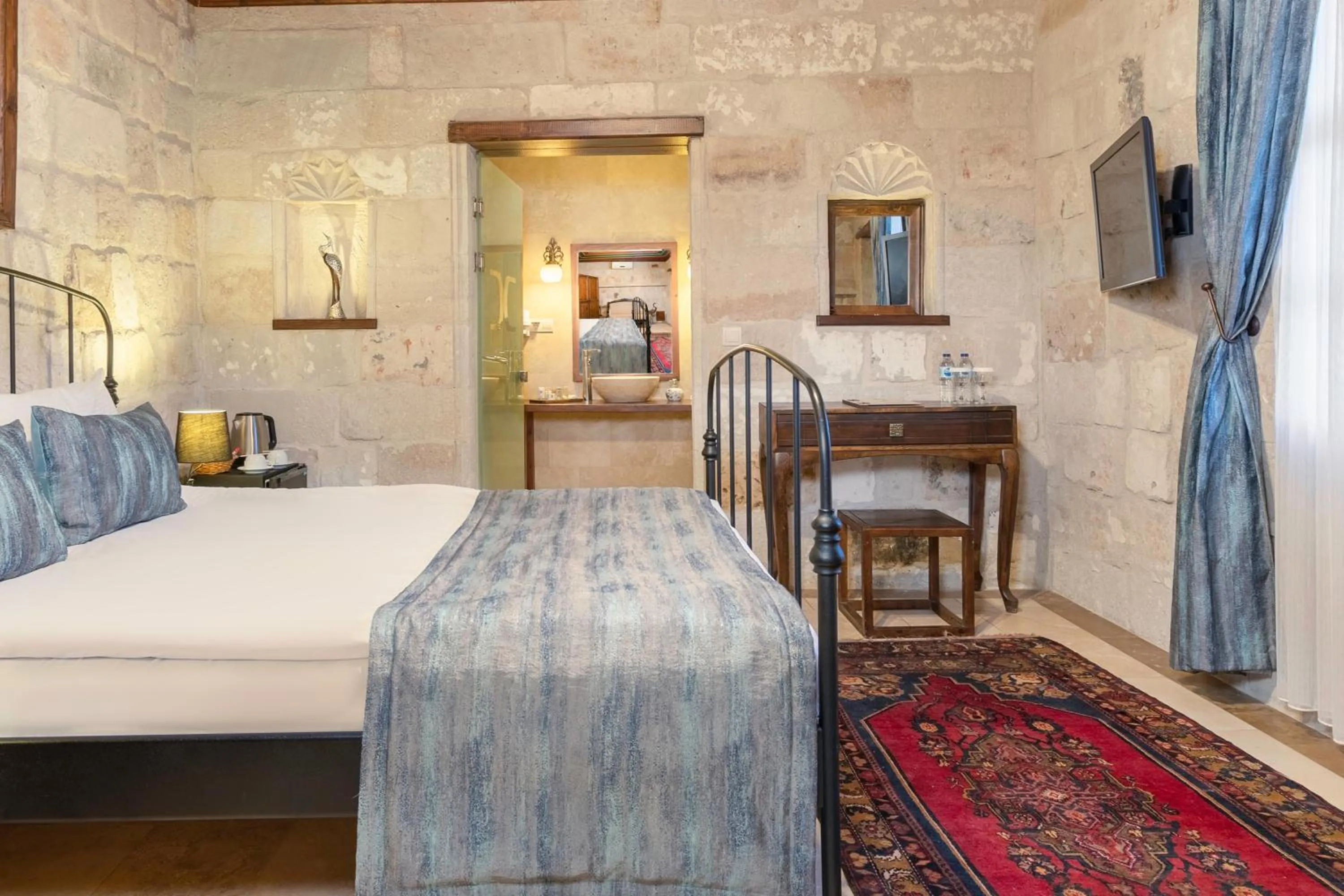 Bed in Doors Of Cappadocia Special Cave Hotel