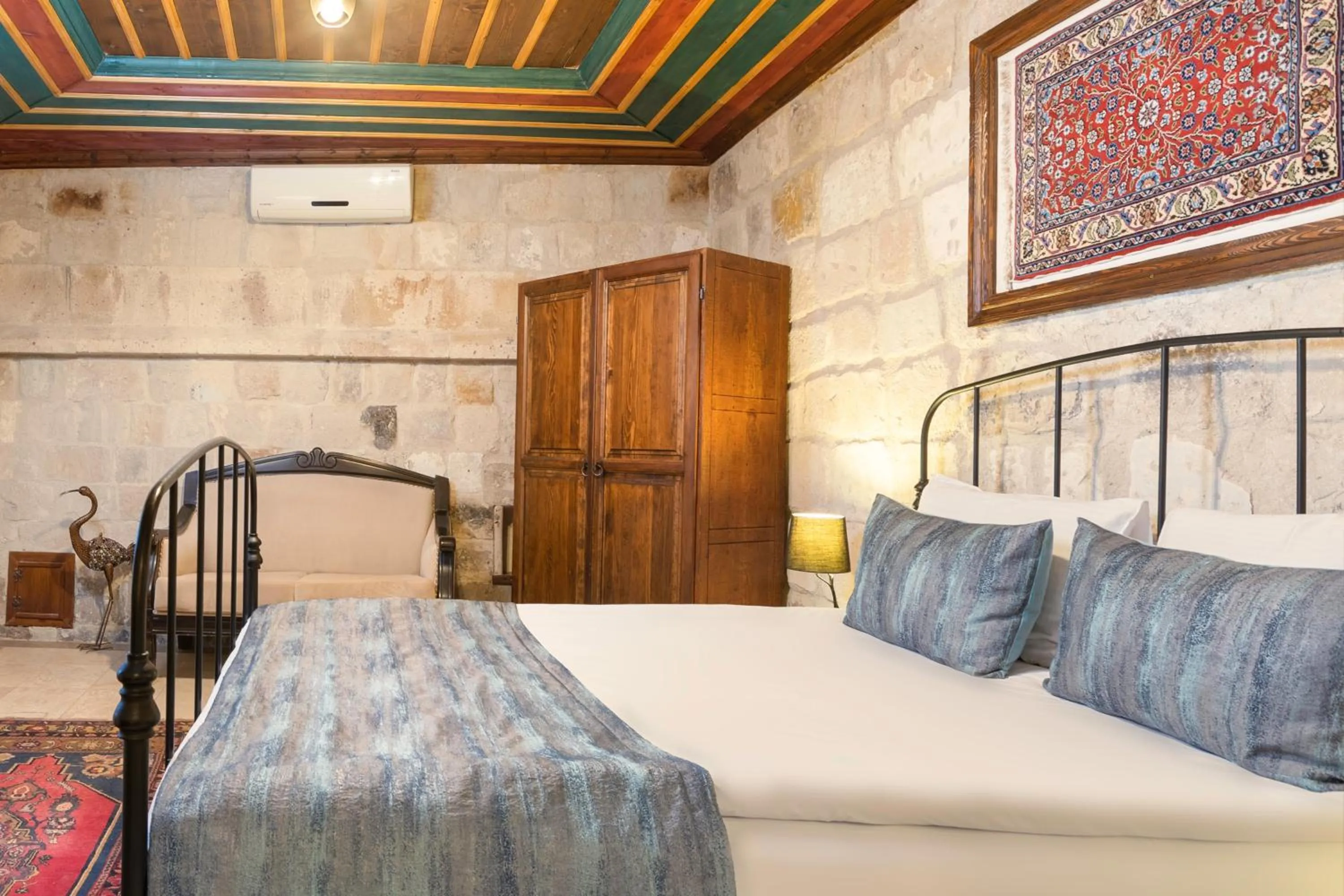 Bed in Doors Of Cappadocia Special Cave Hotel