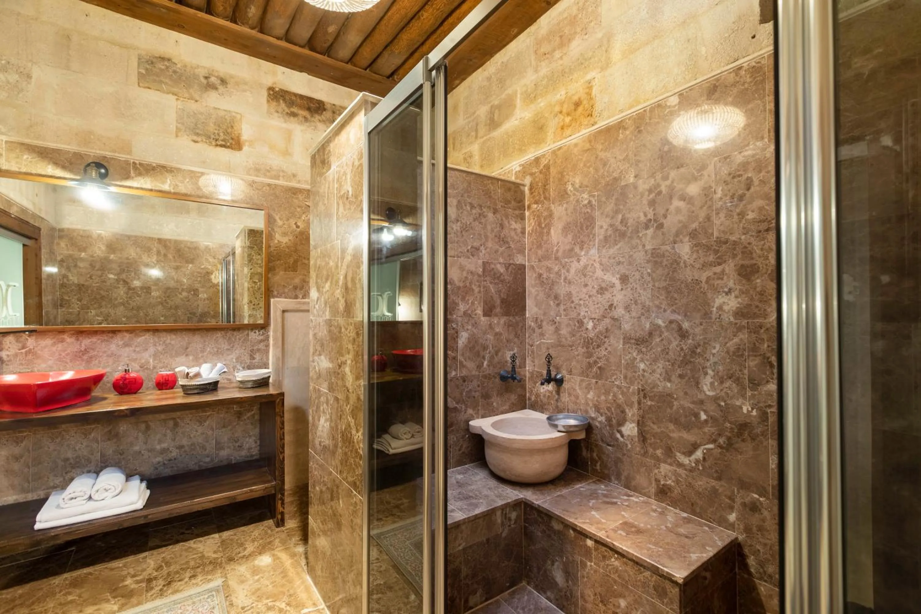 Toilet in Doors Of Cappadocia Special Cave Hotel