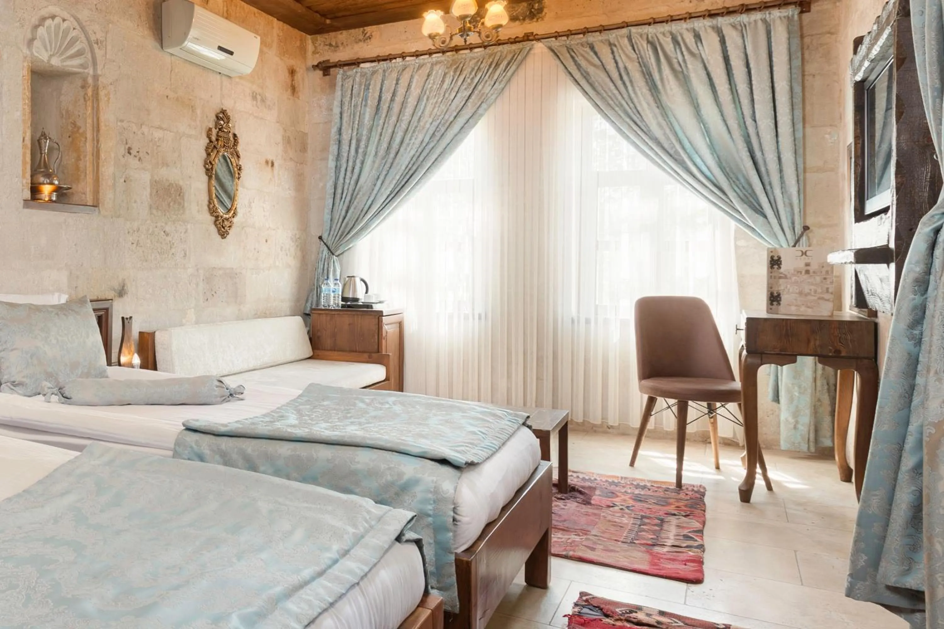 Bed in Doors Of Cappadocia Special Cave Hotel