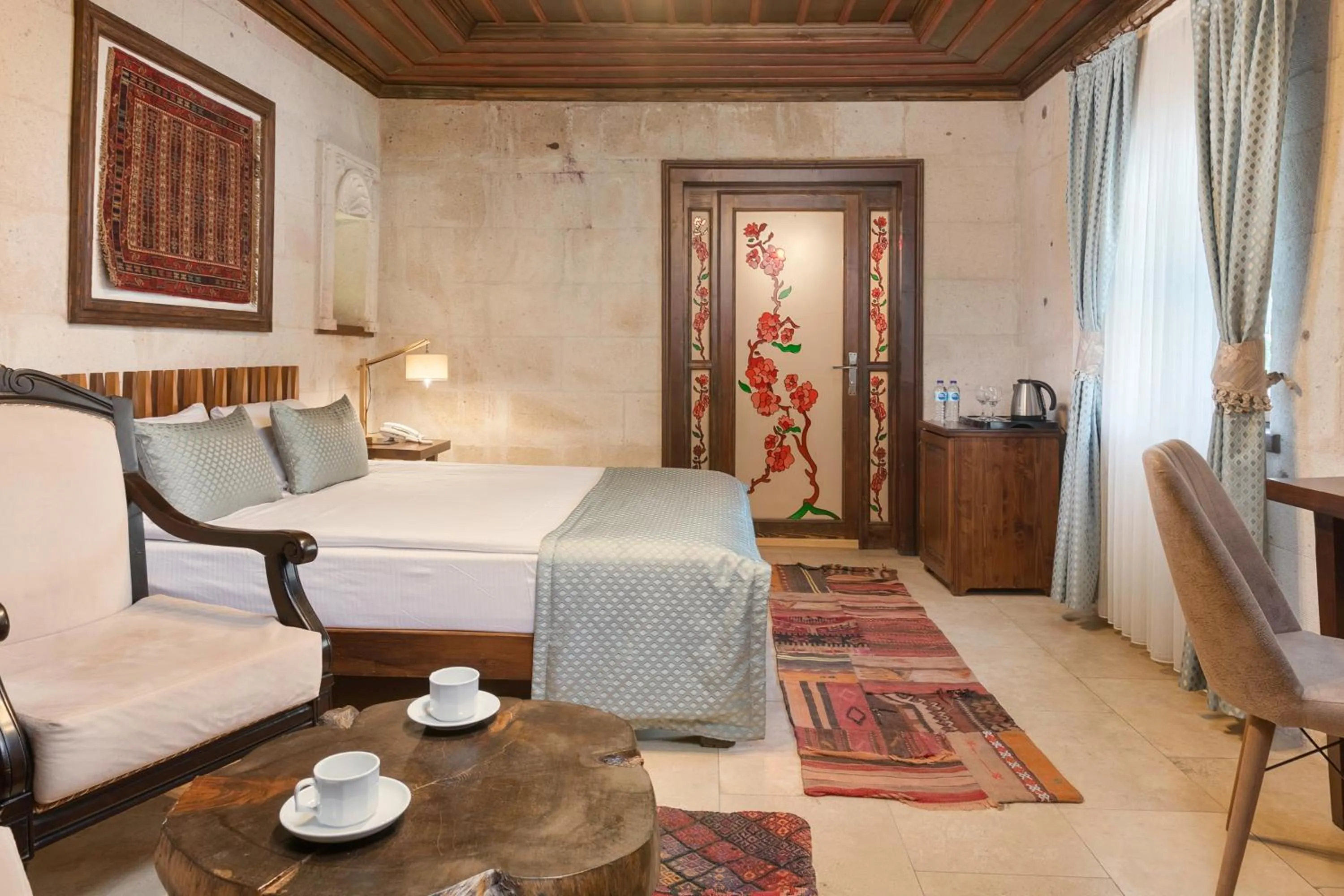 Bed in Doors Of Cappadocia Special Cave Hotel