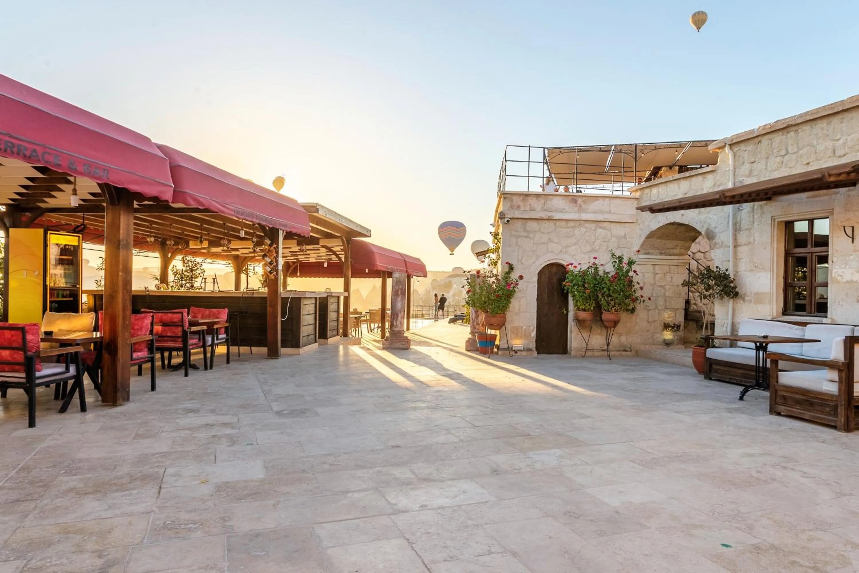 Balcony/Terrace in Doors Of Cappadocia Special Cave Hotel