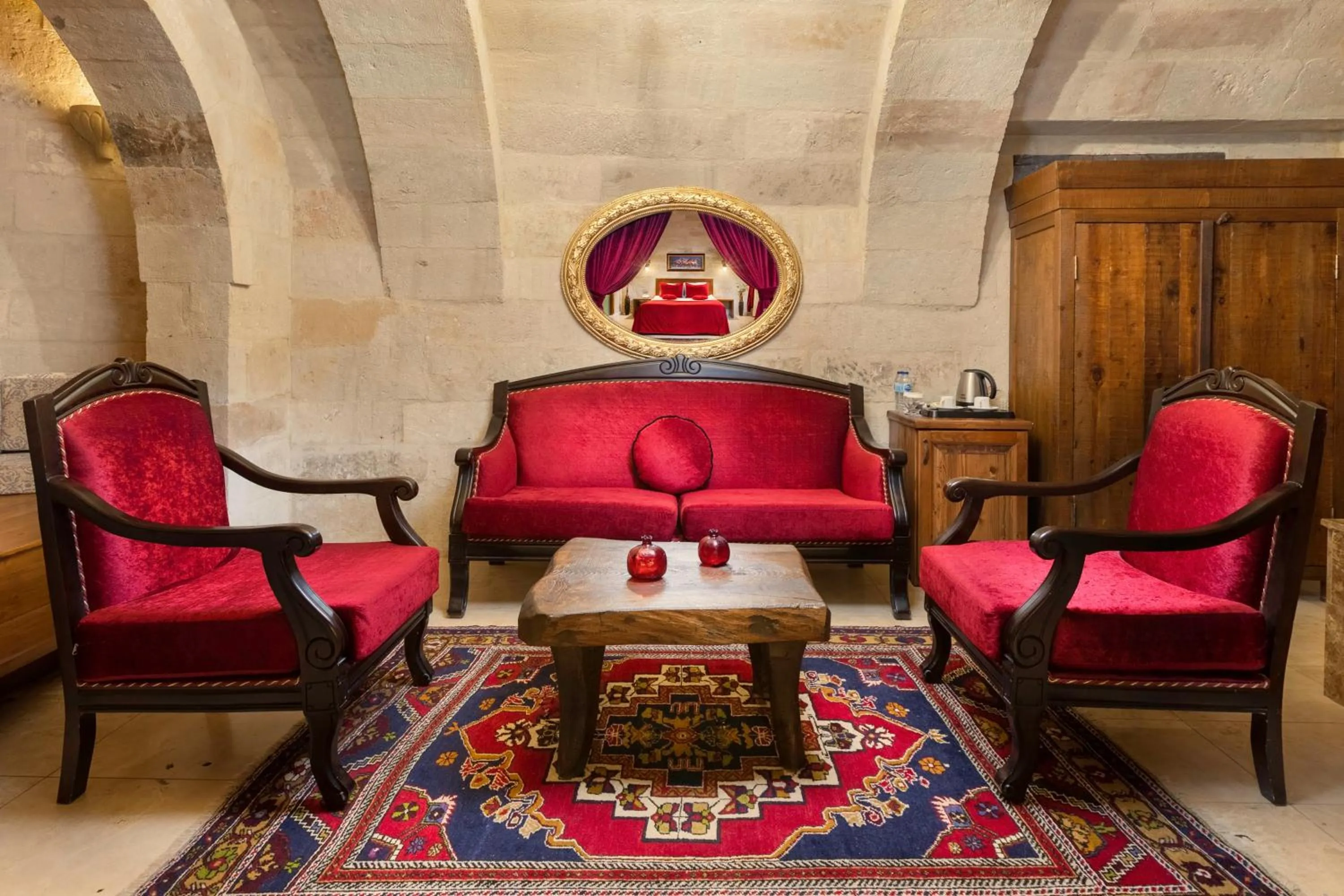 Living room in Doors Of Cappadocia Special Cave Hotel