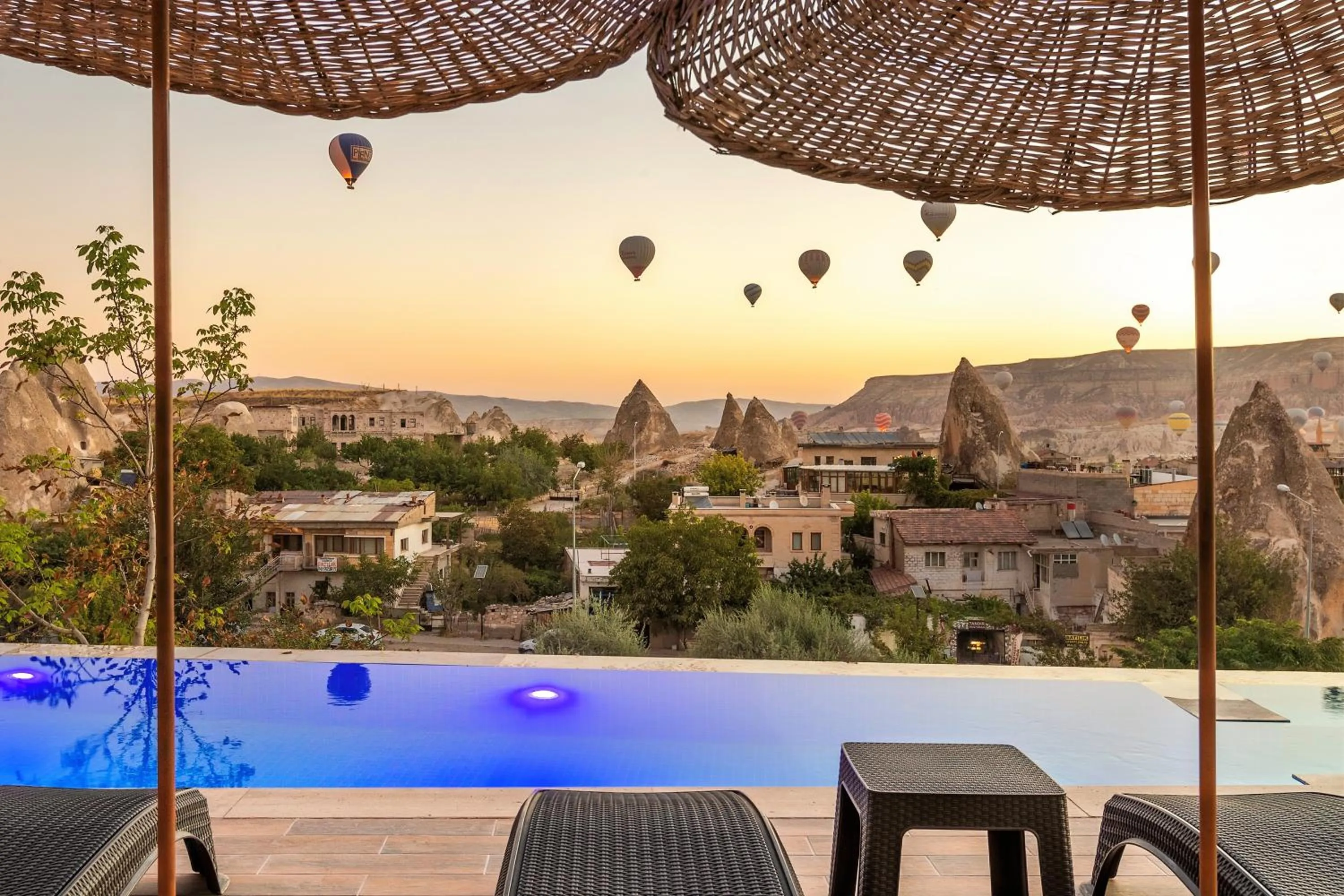 Pool view in Doors Of Cappadocia Special Cave Hotel
