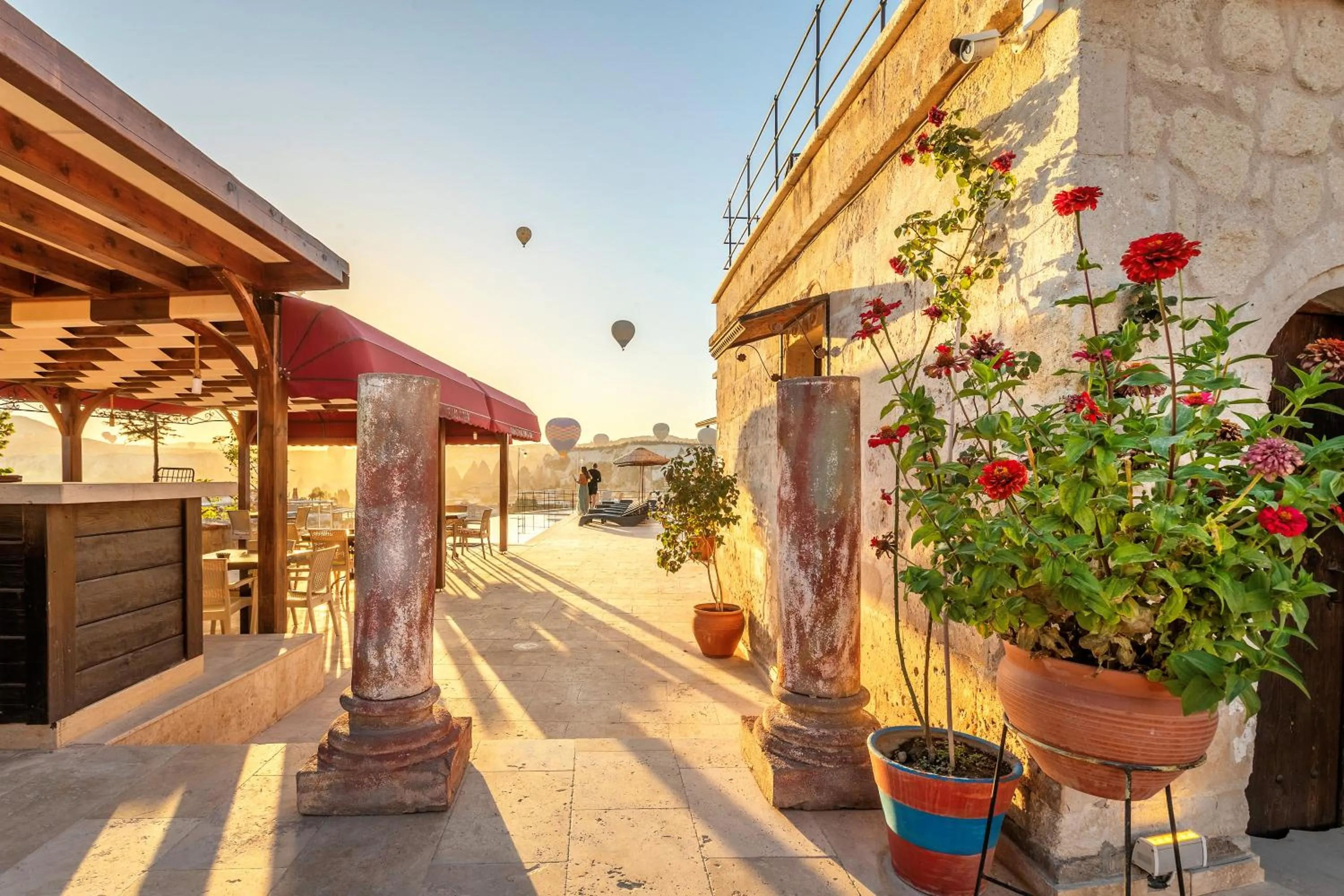 Balcony/Terrace in Doors Of Cappadocia Special Cave Hotel