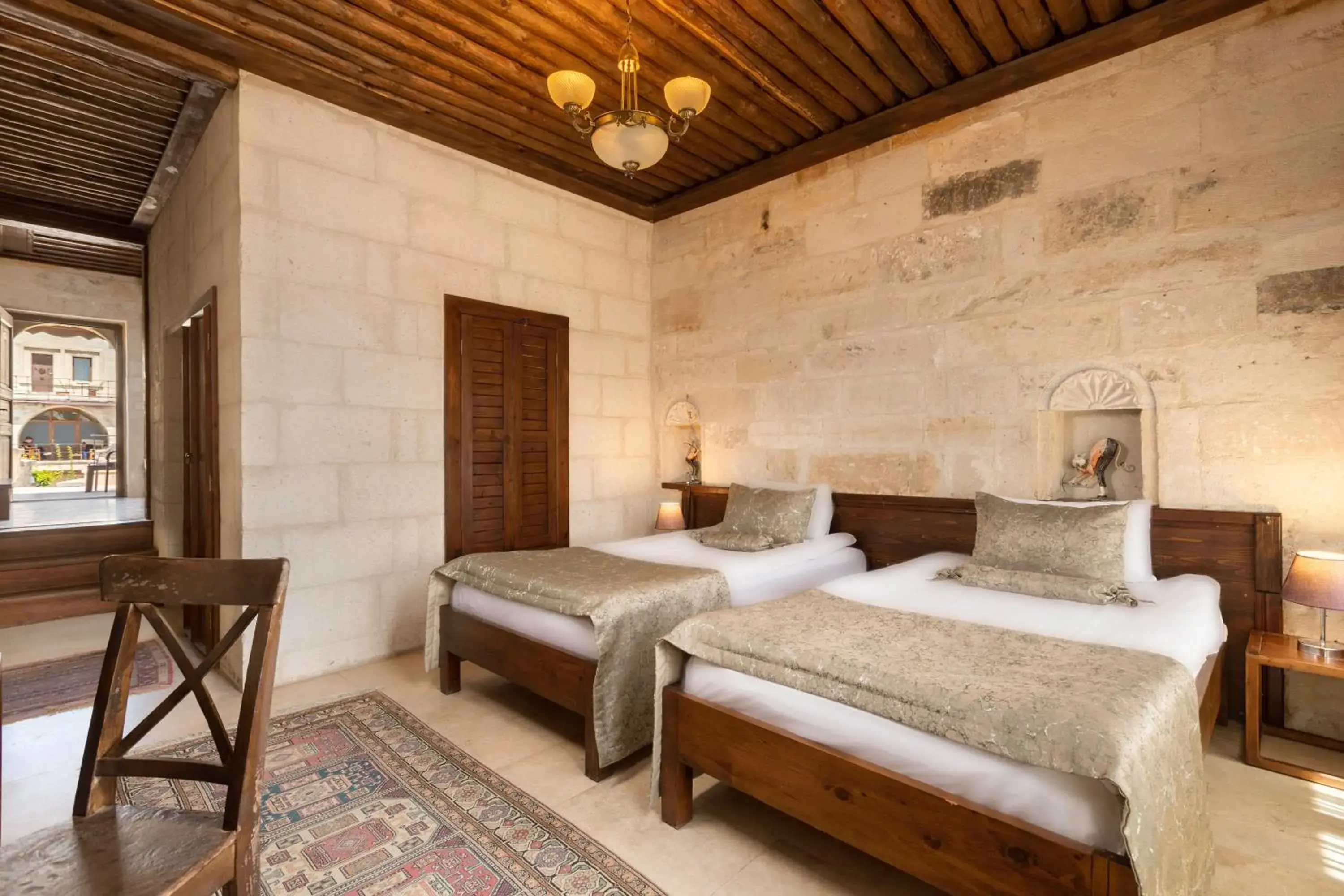 Twin Room with Balcony in Doors Of Cappadocia Special Cave Hotel Twin Room with Balcony in Doors Of Cappadocia Special Cave Hotel