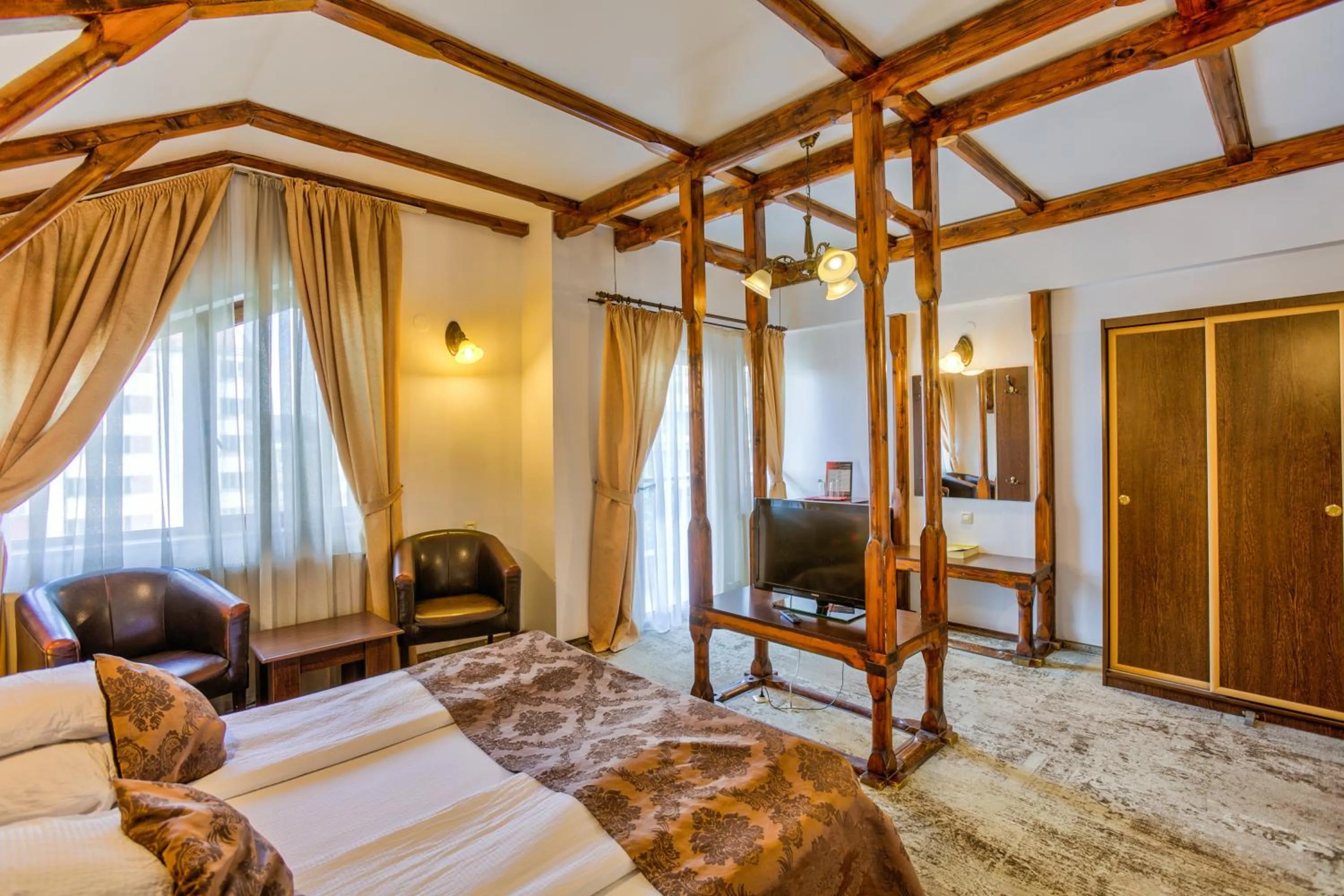 Bedroom, Bed in Pensiunea Ambient