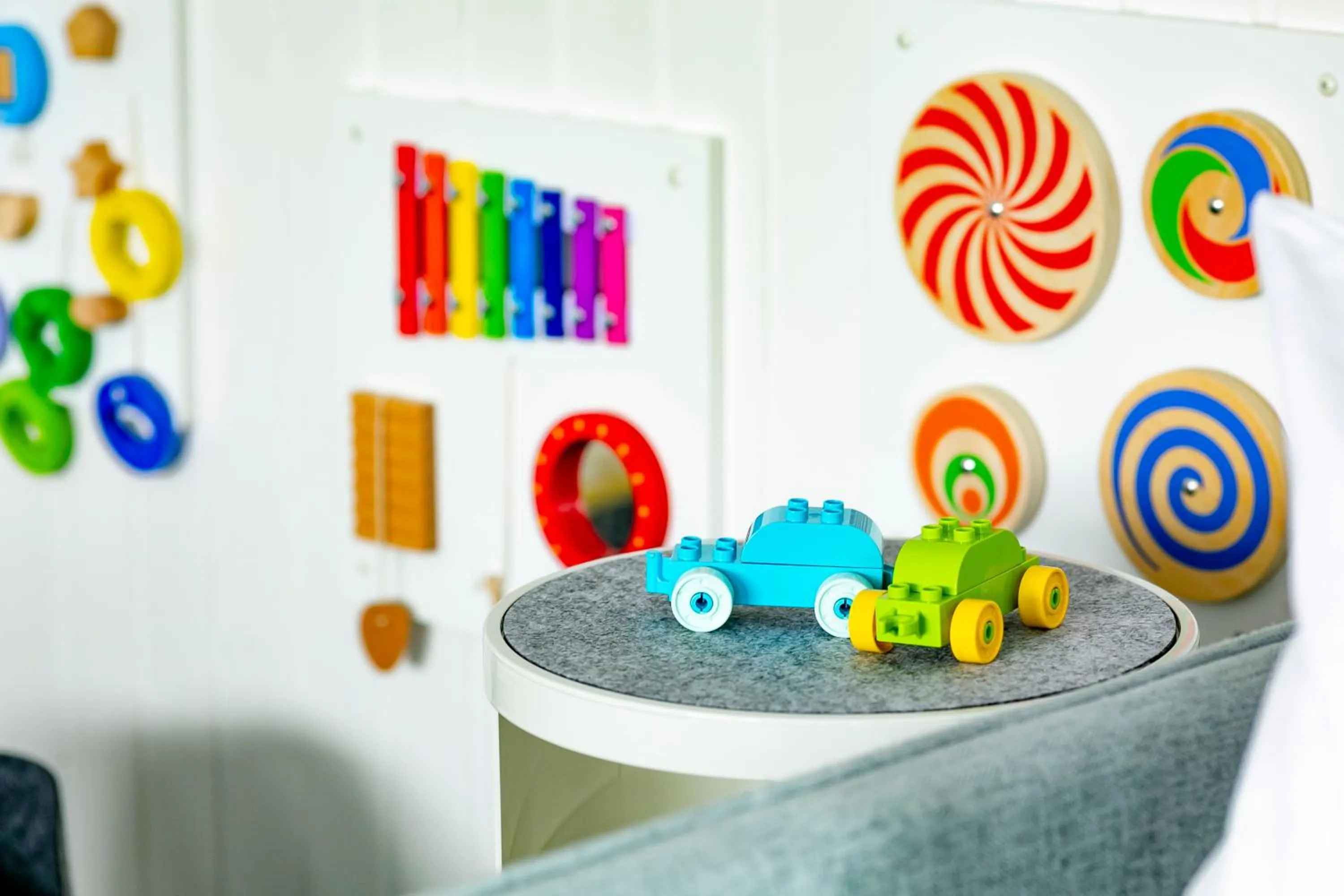 Decorative detail in Hotel Bethanien