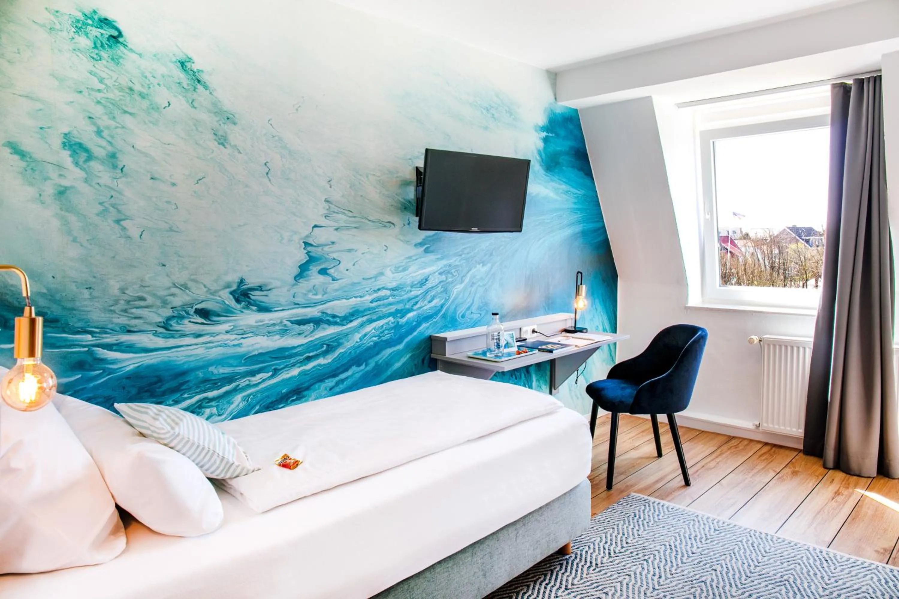 Bed in Hotel Bethanien