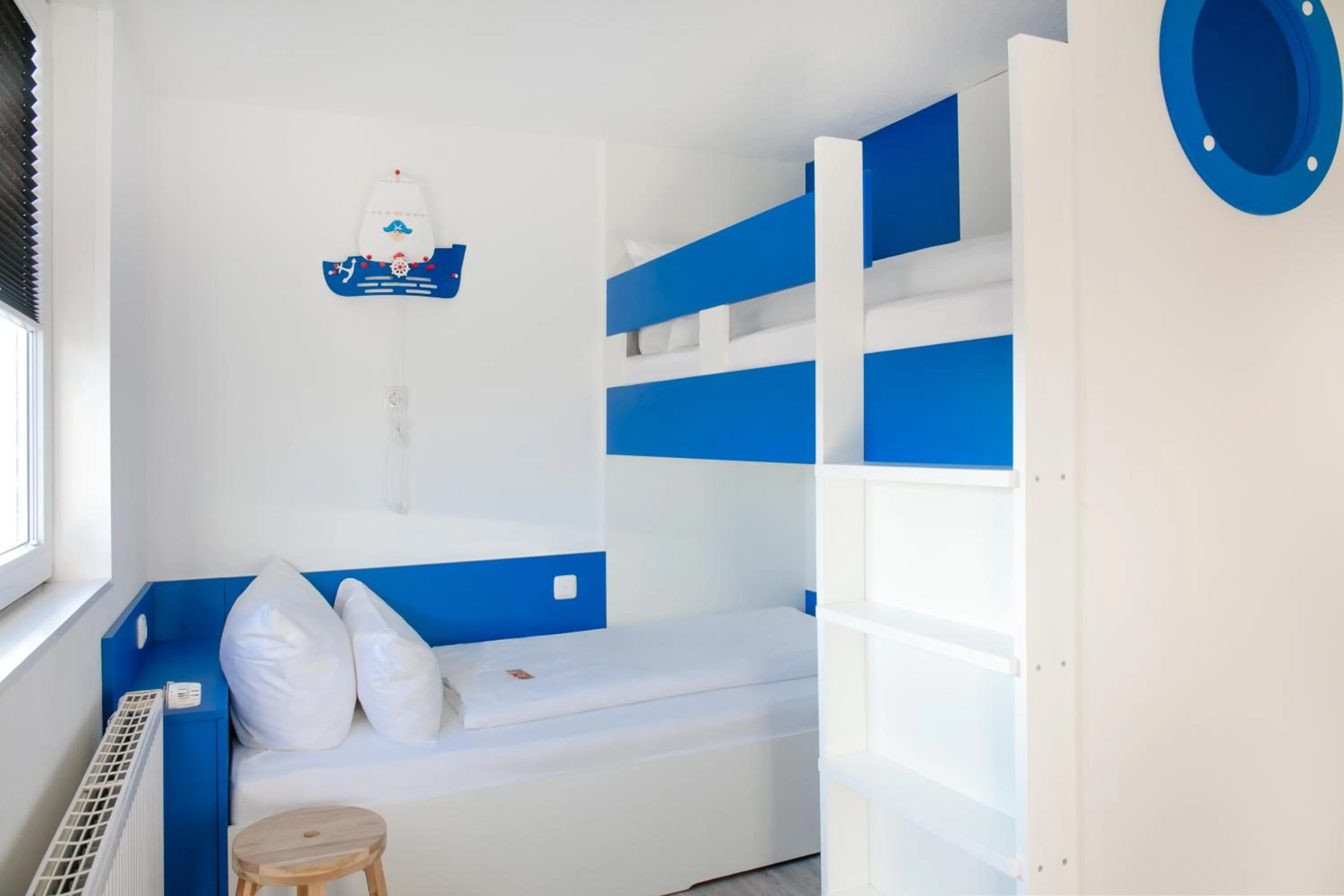 Photo of the whole room, Bed in Hotel Bethanien