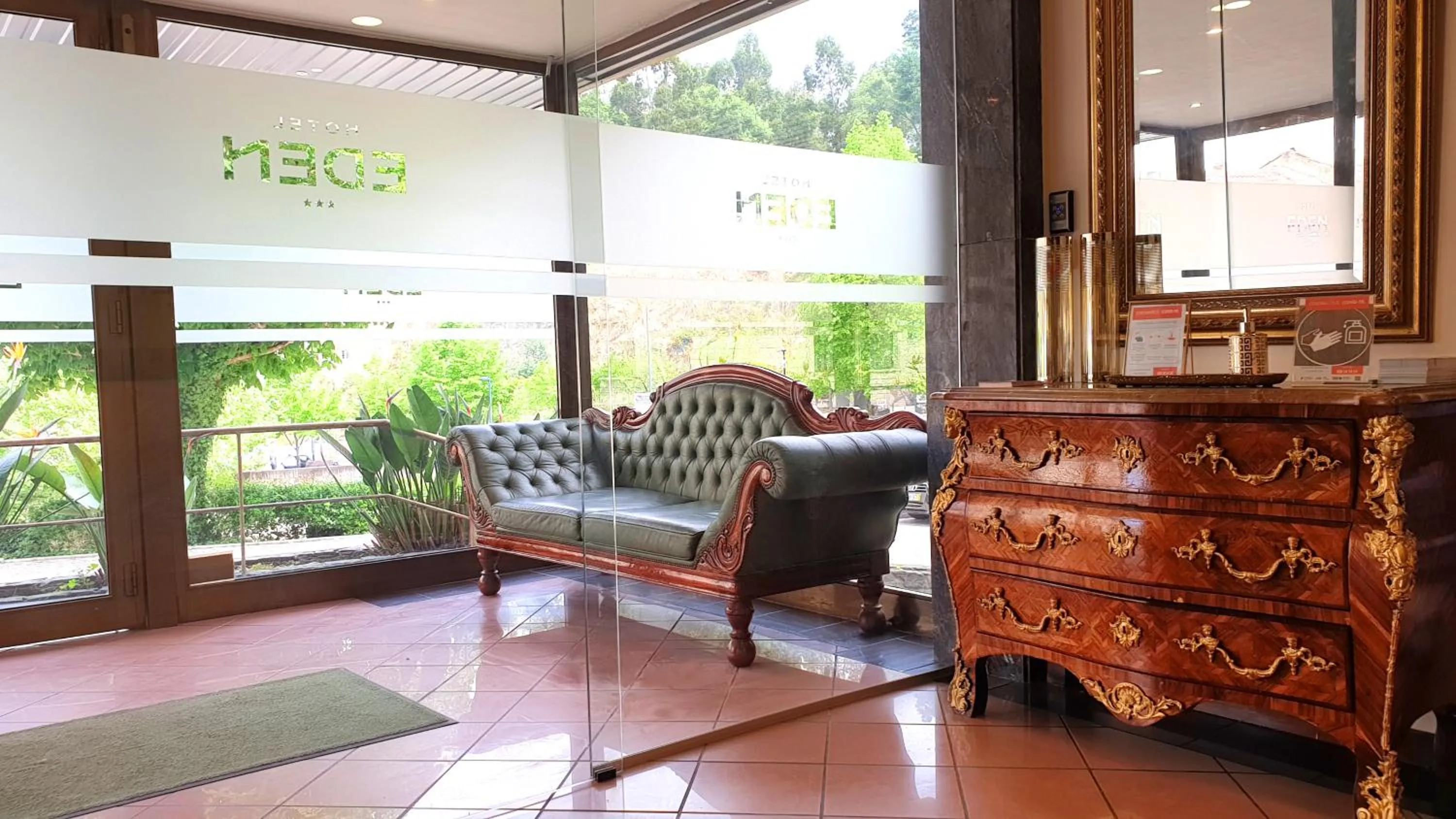 Lobby or reception in Hotel Eden