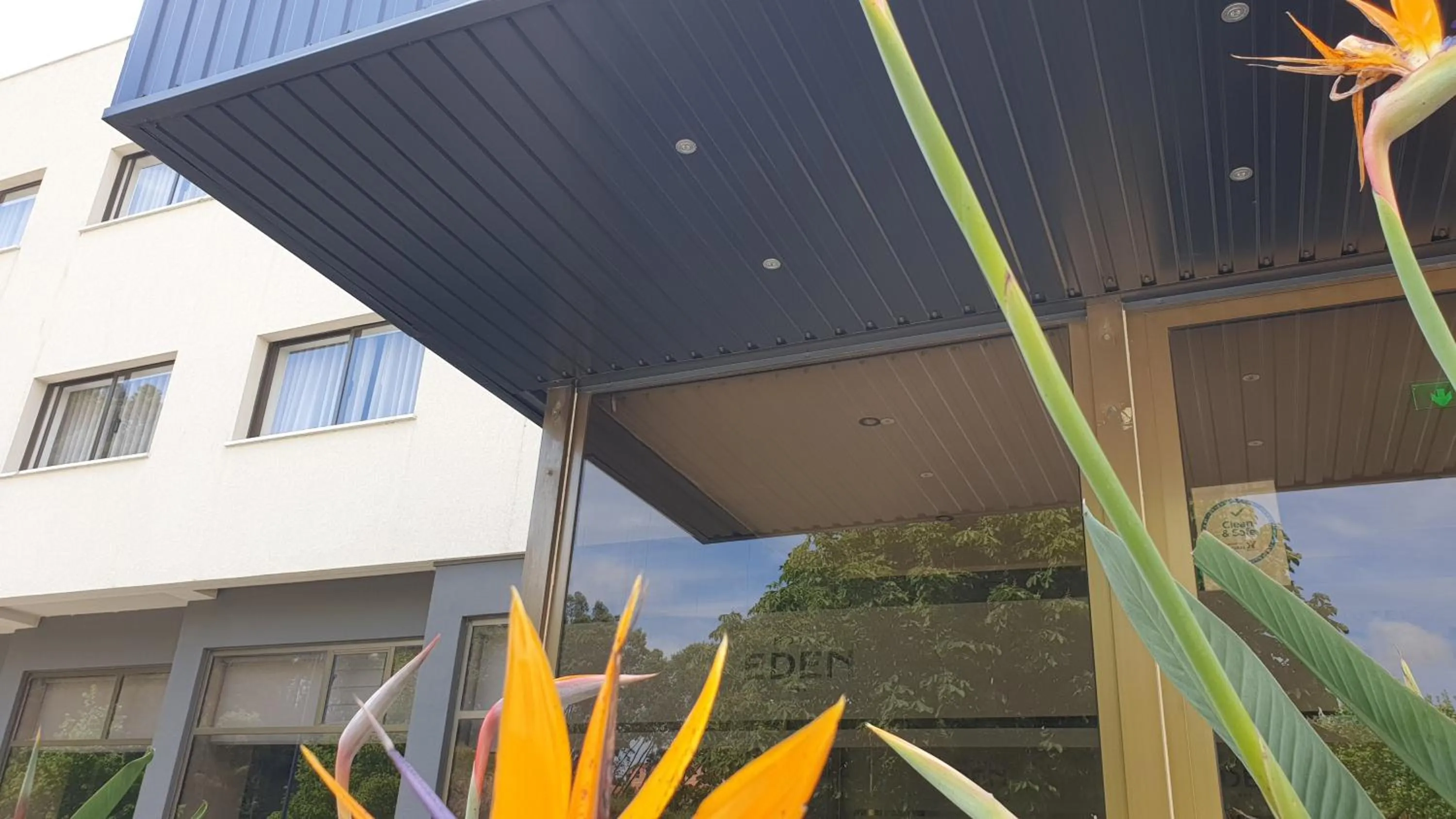 Garden view in Hotel Eden