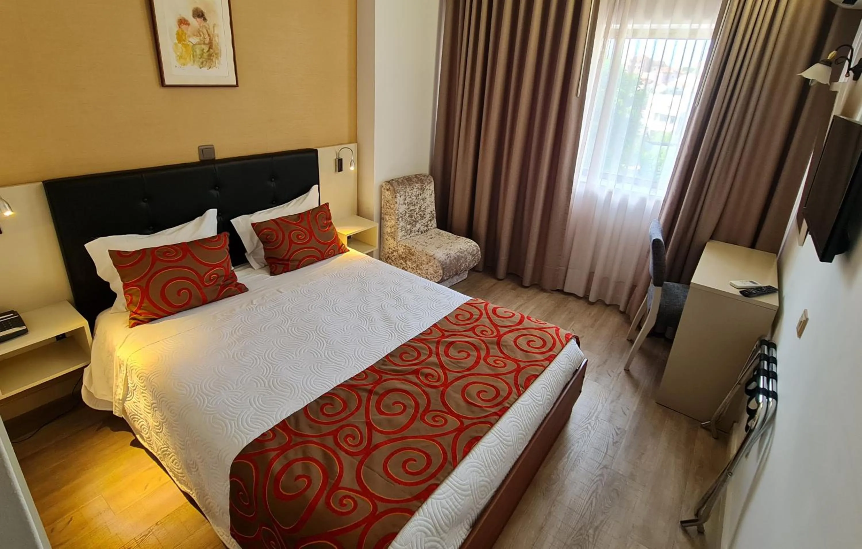 Bedroom, Bed in Hotel Eden