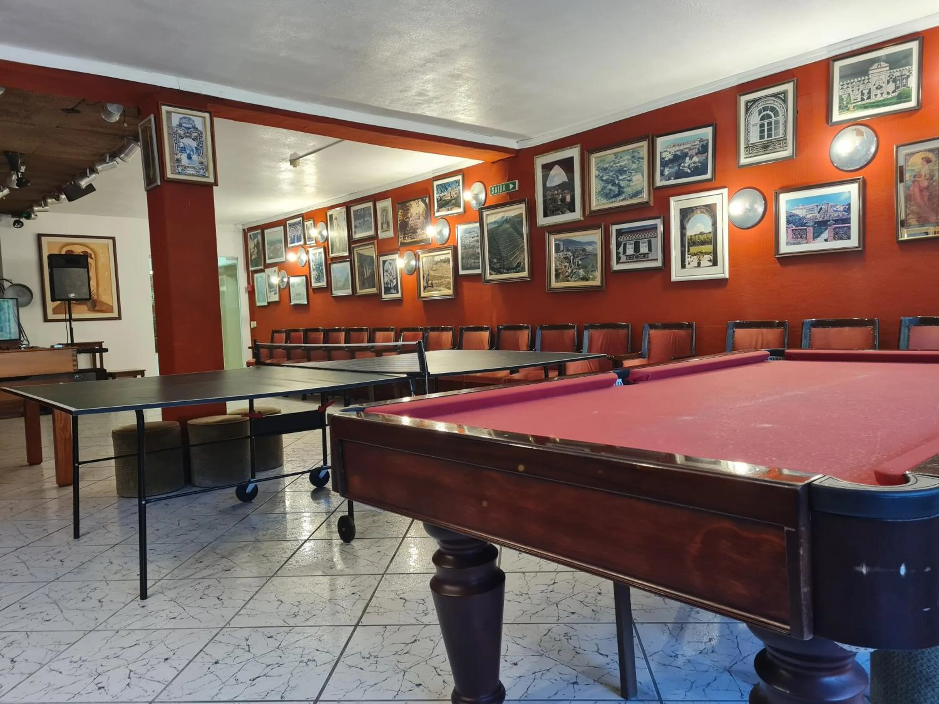 Game Room in Hotel Eden