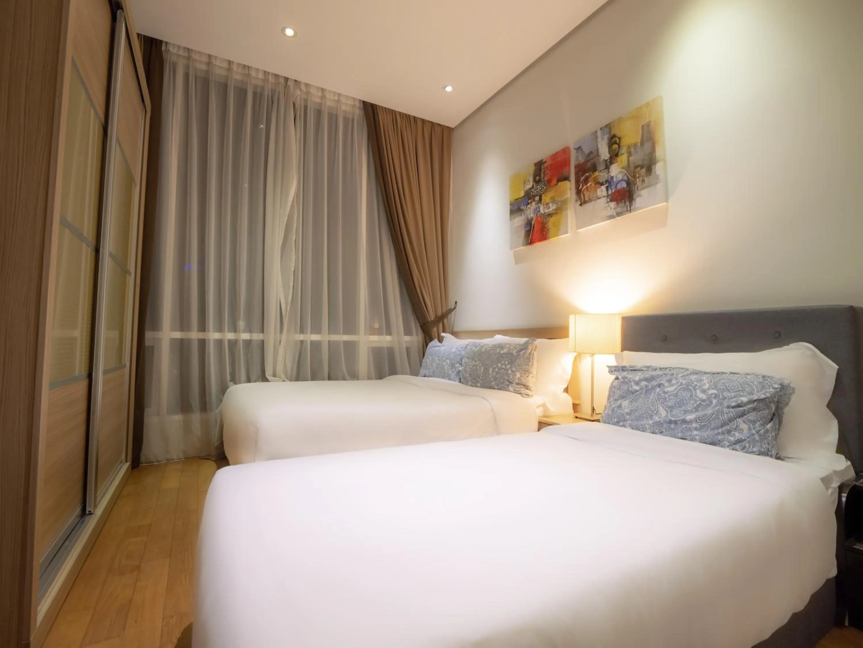 Bedroom, Bed in Soho Suites KLCC by Alucard's Cat