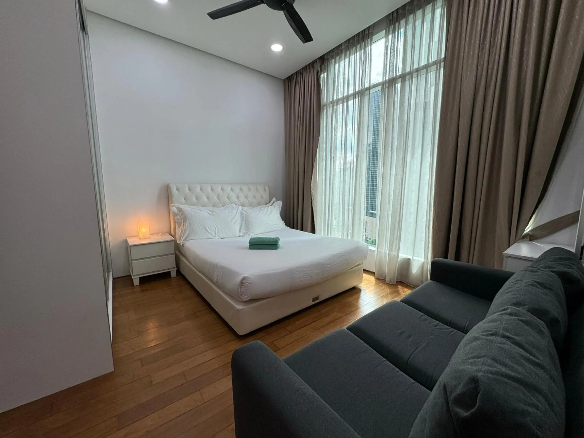 Bed in Soho Suites KLCC by Alucard's Cat