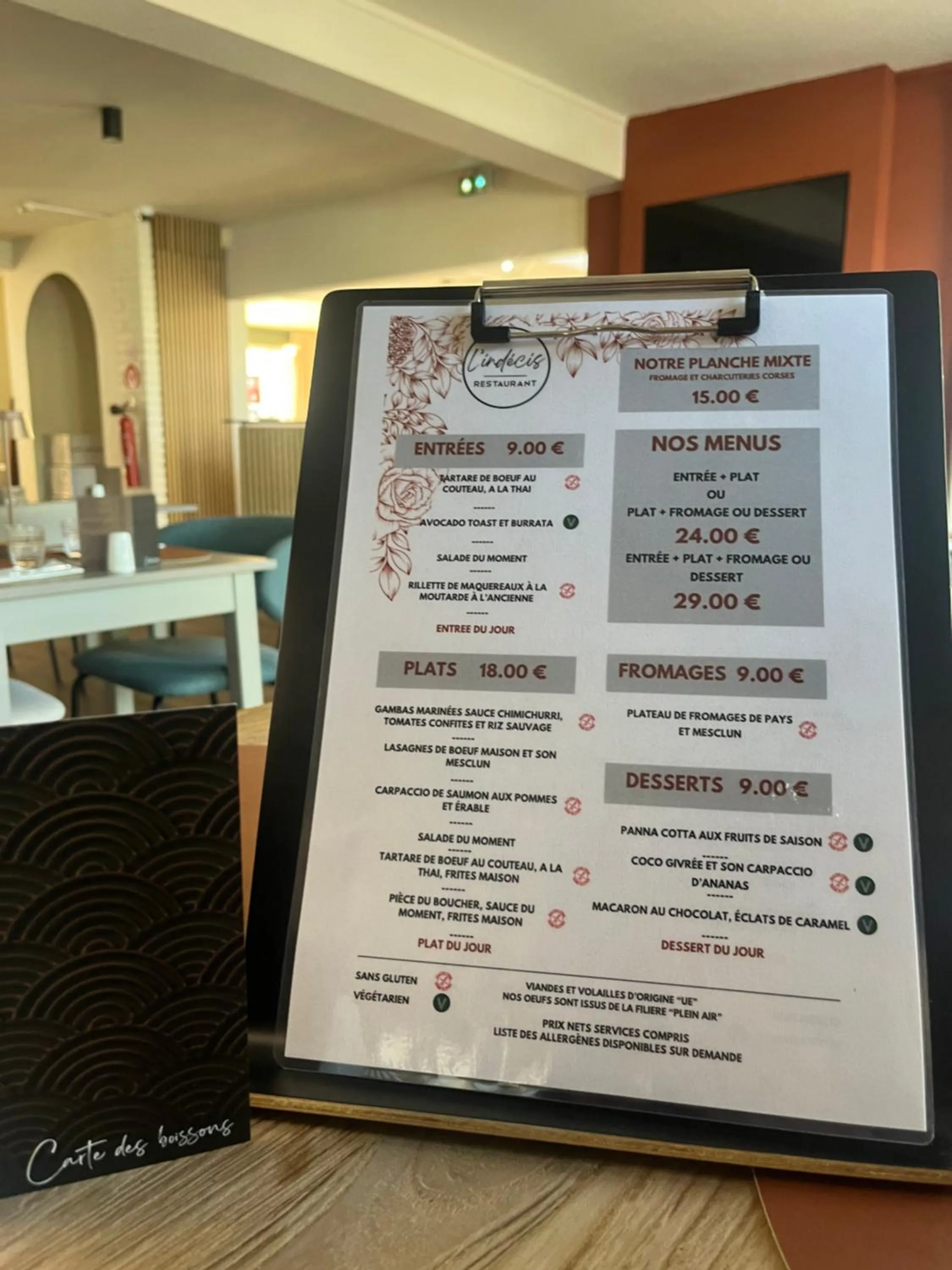 Restaurant/places to eat in Hôtel Nell - Axelle - Maison Tassoni