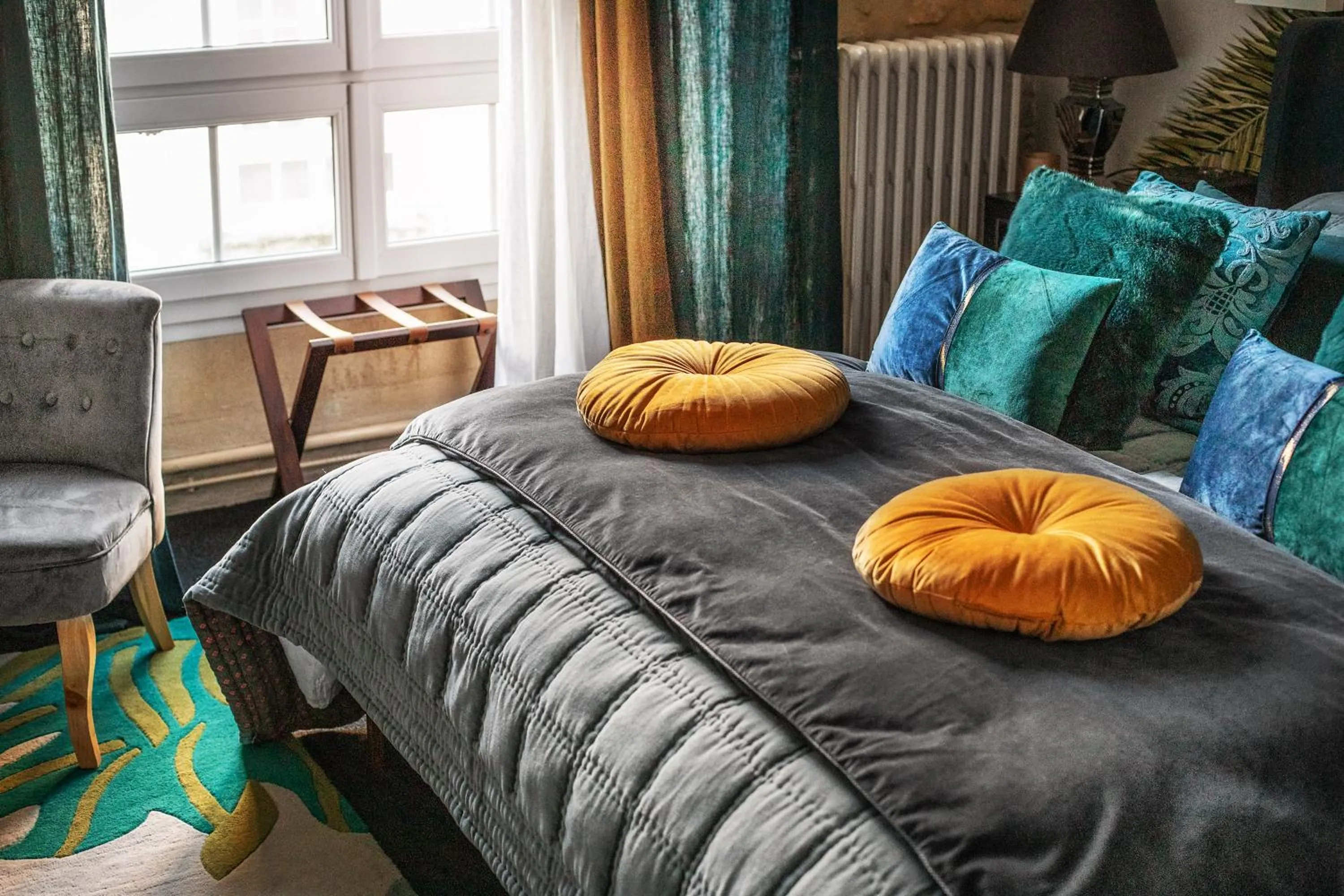 Bed in LA BELLÊME BLEUE