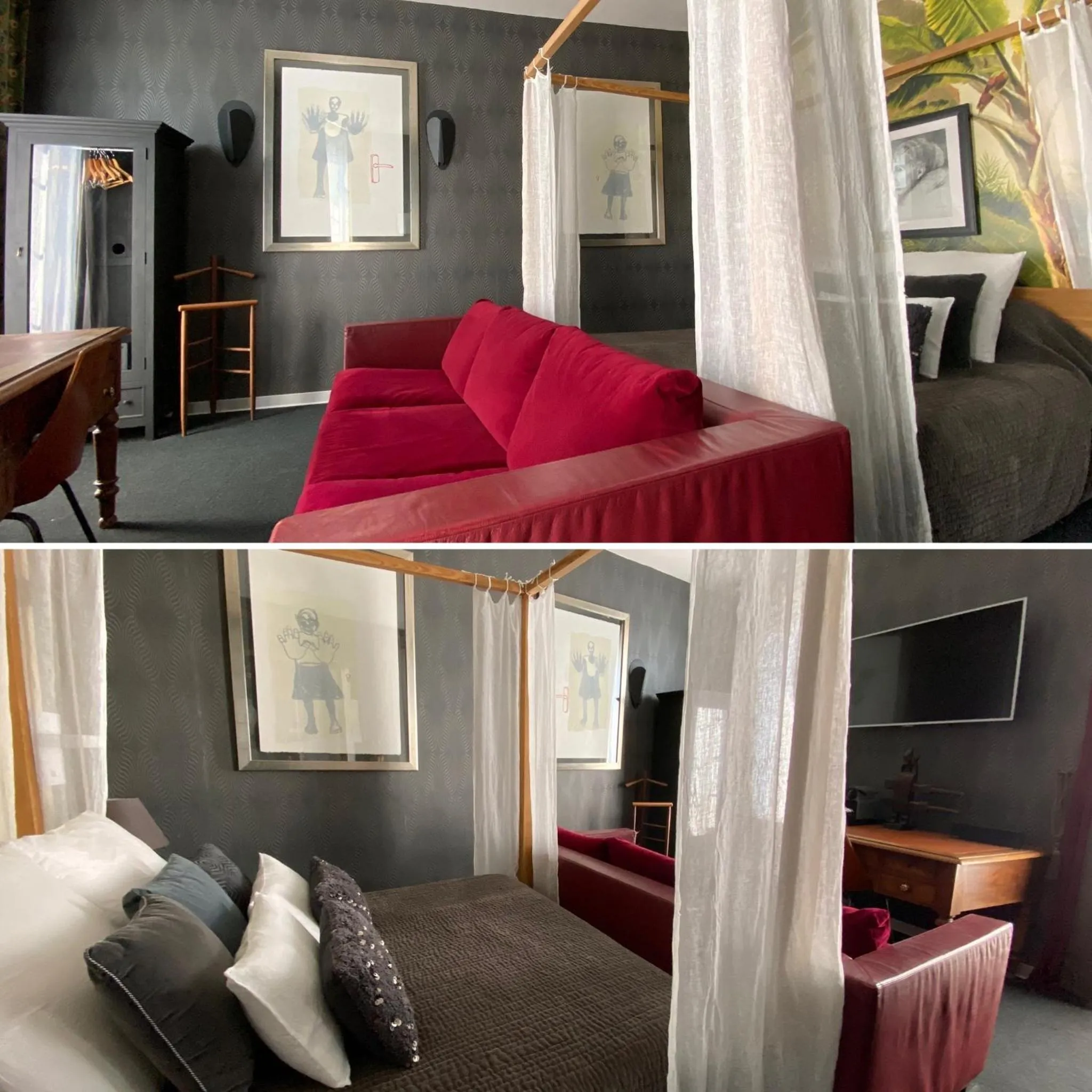 Bed in LA BELLÊME BLEUE