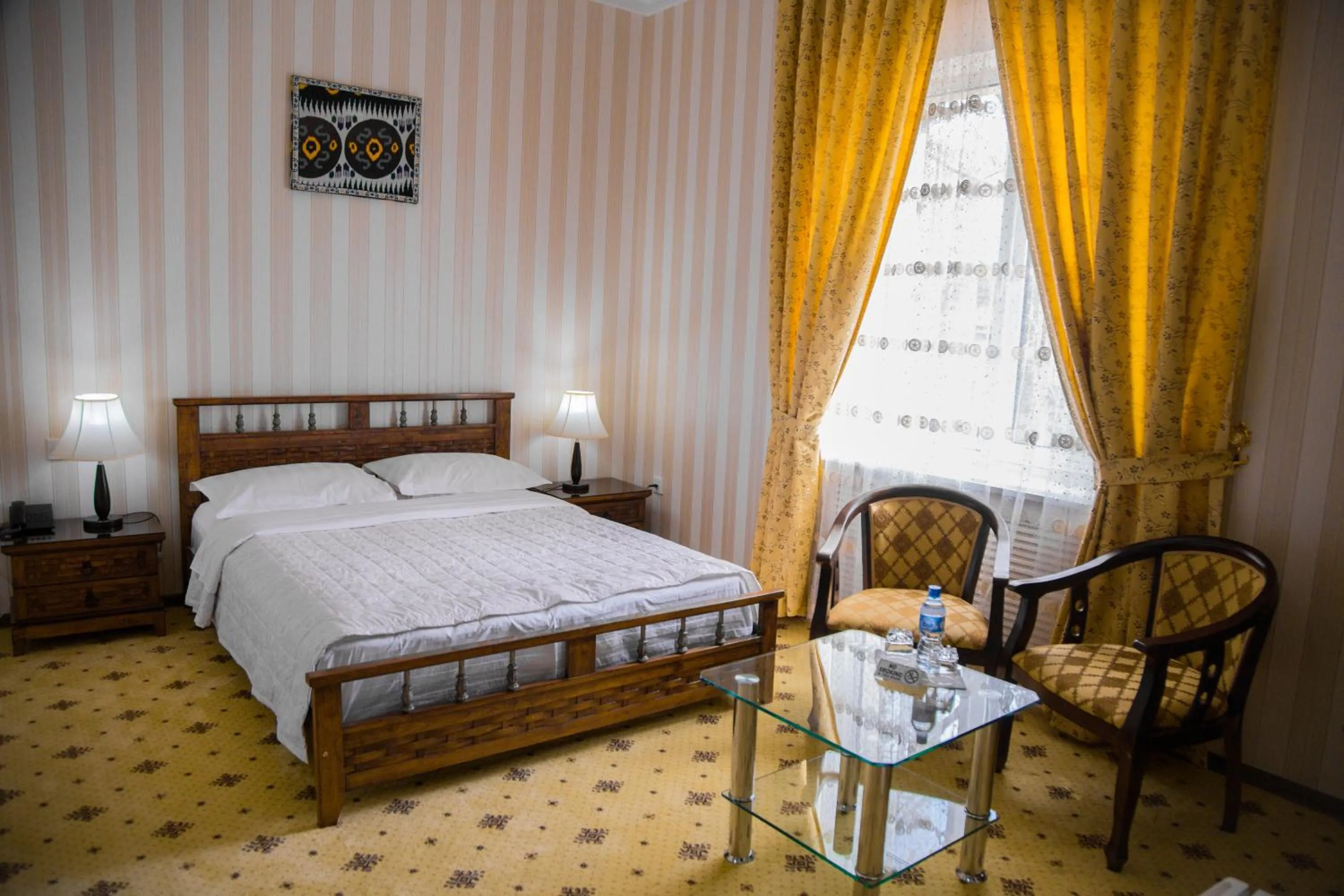 Bed in Hotel City Samarkand