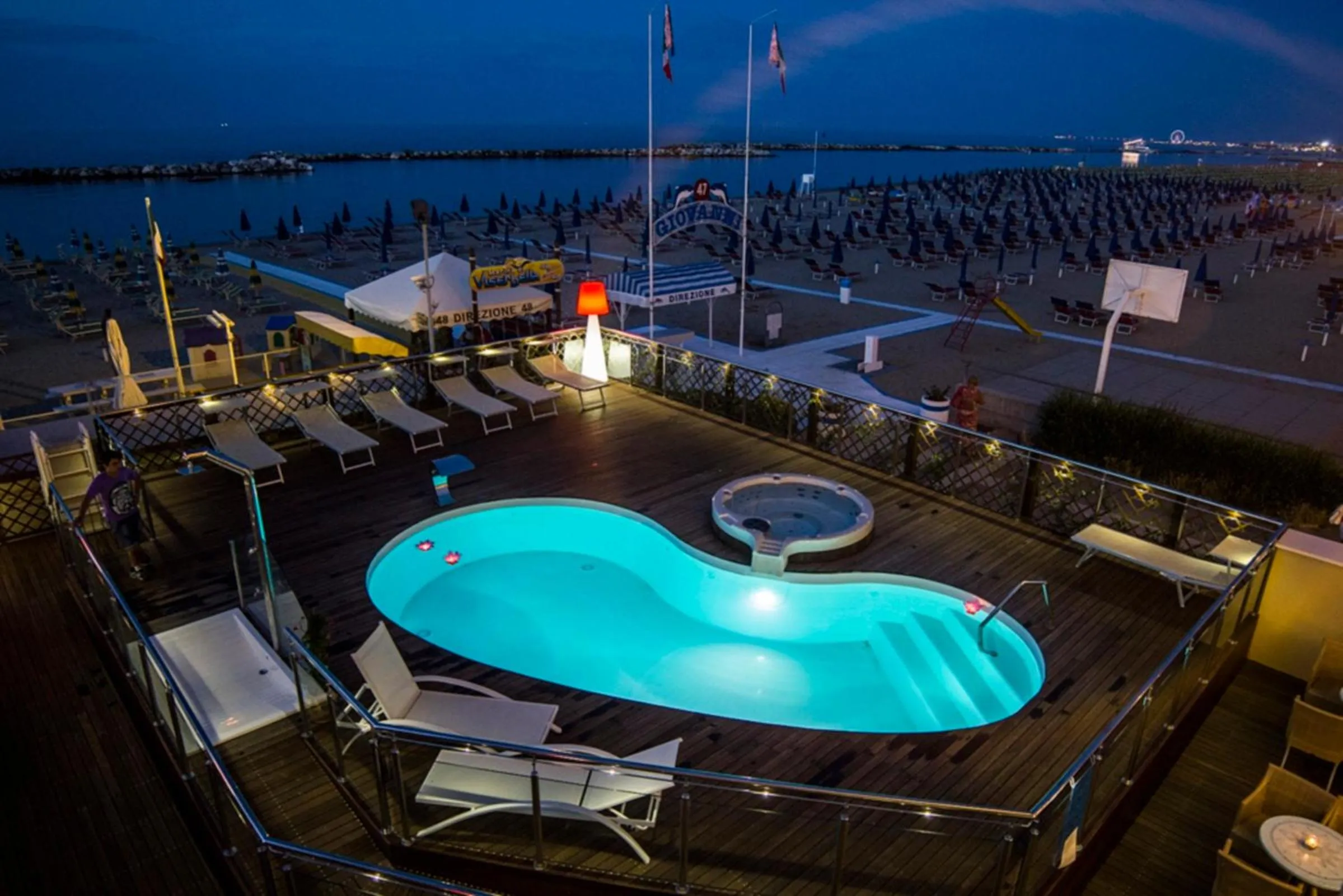 Area and facilities in Hotel Baia