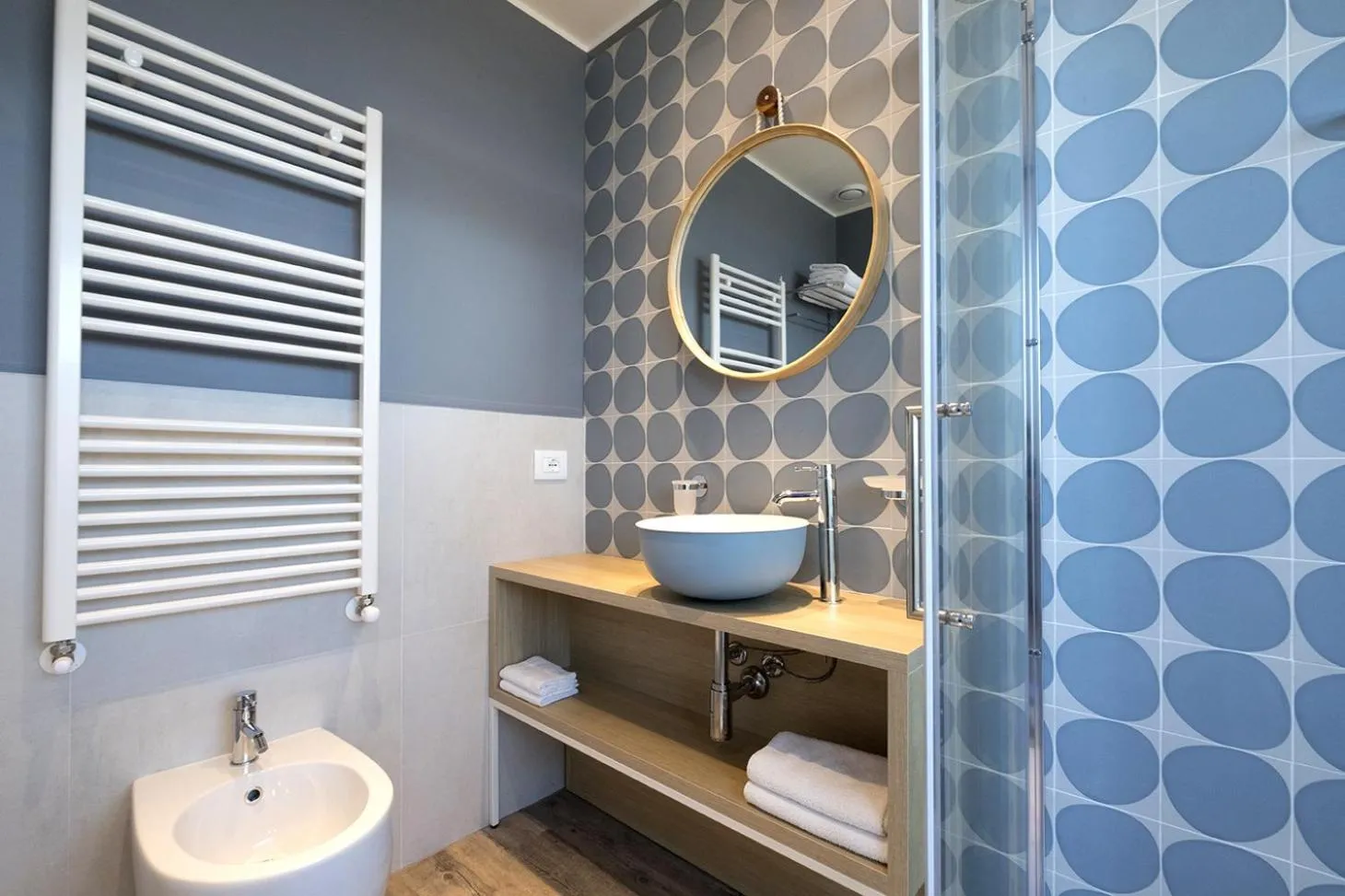 Bathroom in Hotel Baia