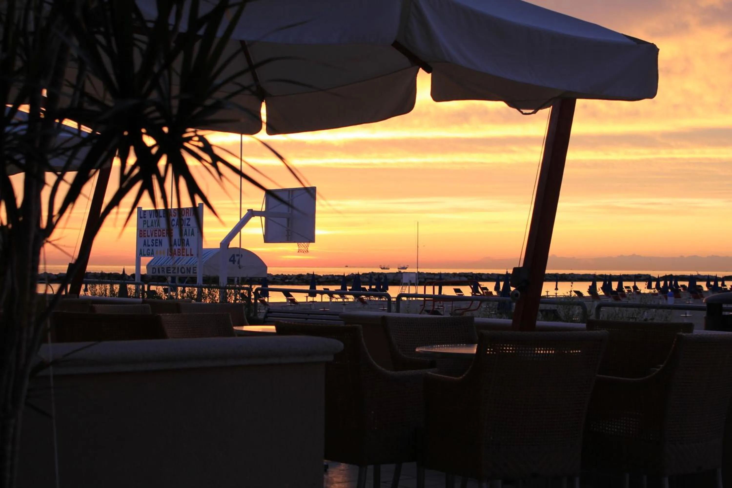 Facade/entrance in Hotel Baia