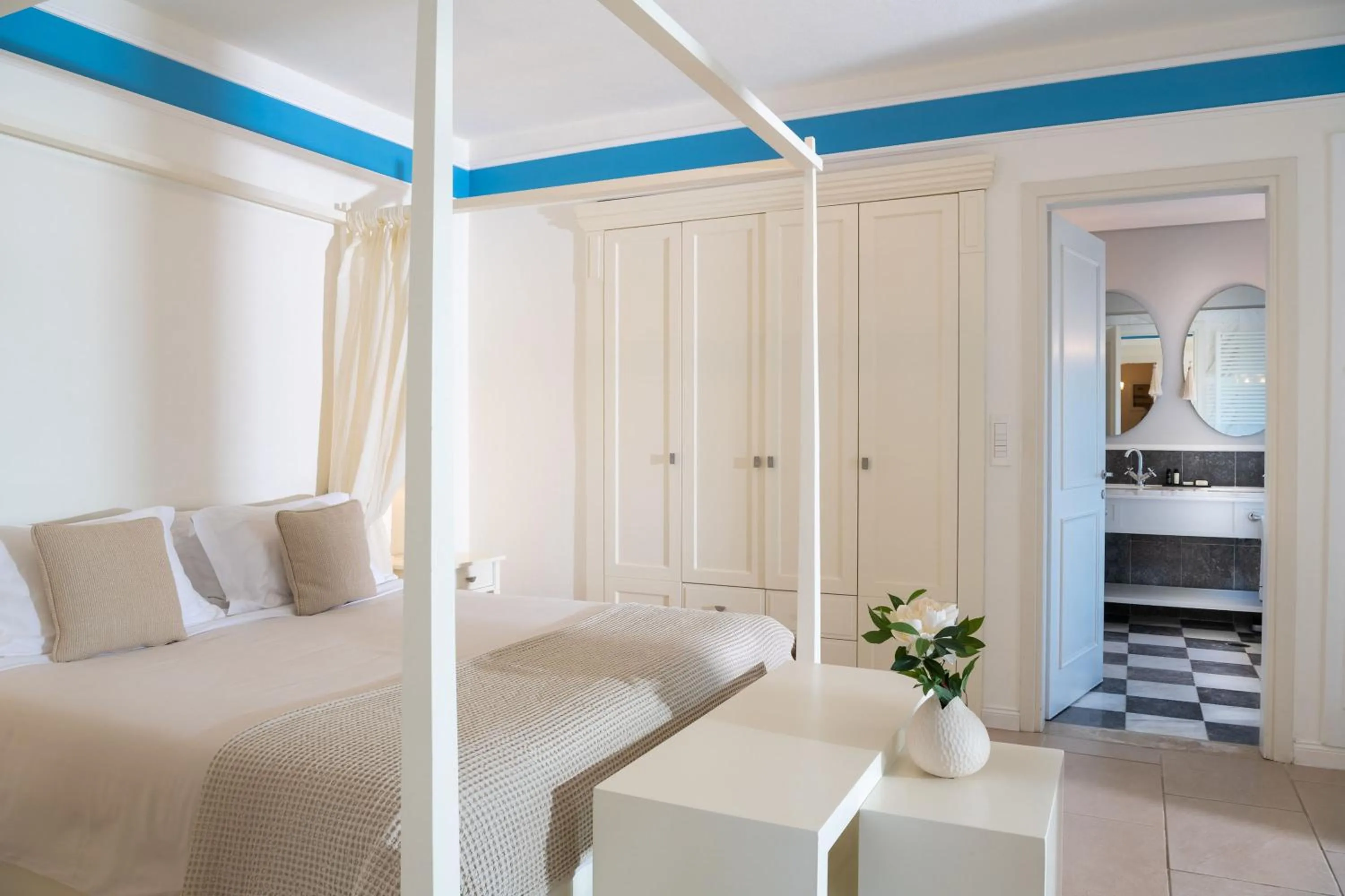 Bedroom in Pleiades Luxurious Villas