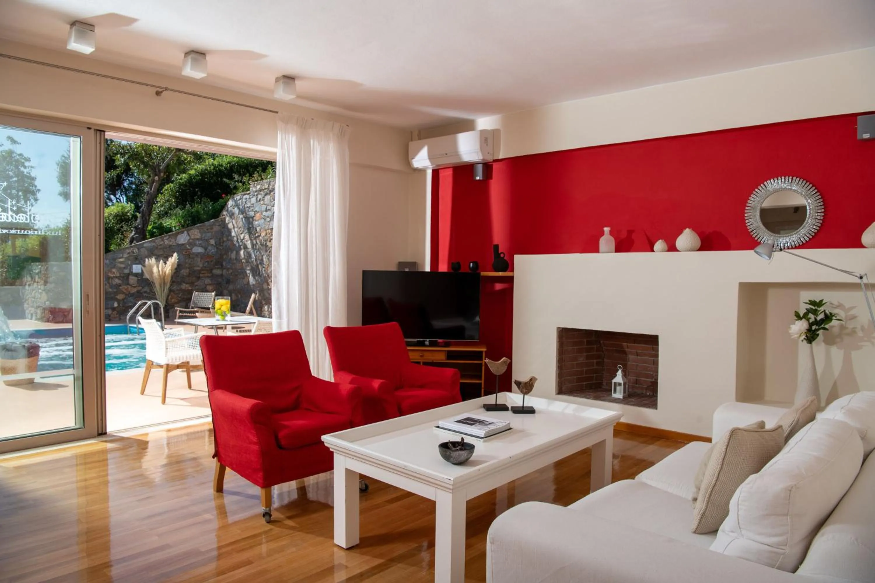 Patio in Pleiades Luxurious Villas