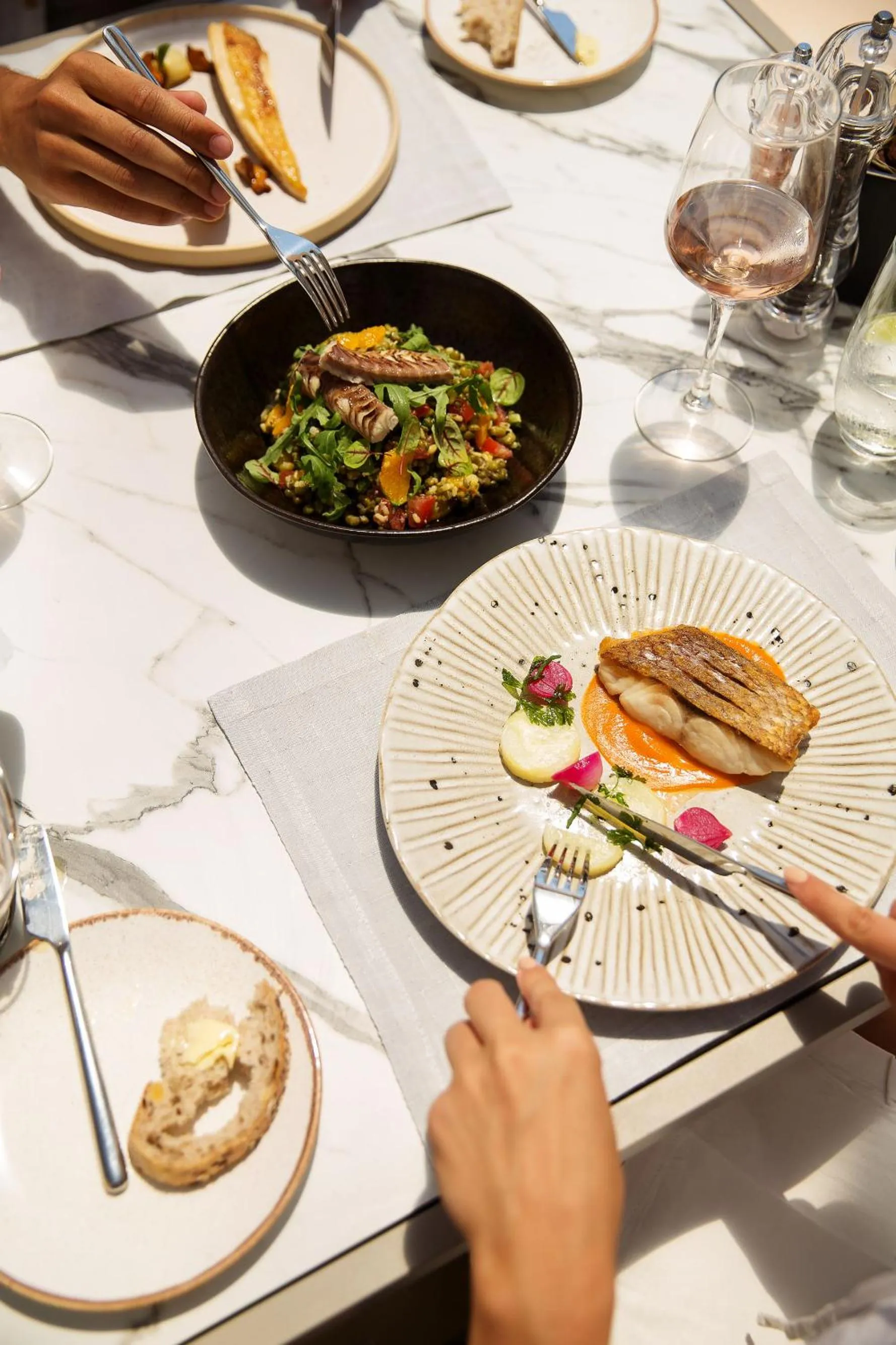 Breakfast in Pleiades Luxurious Villas