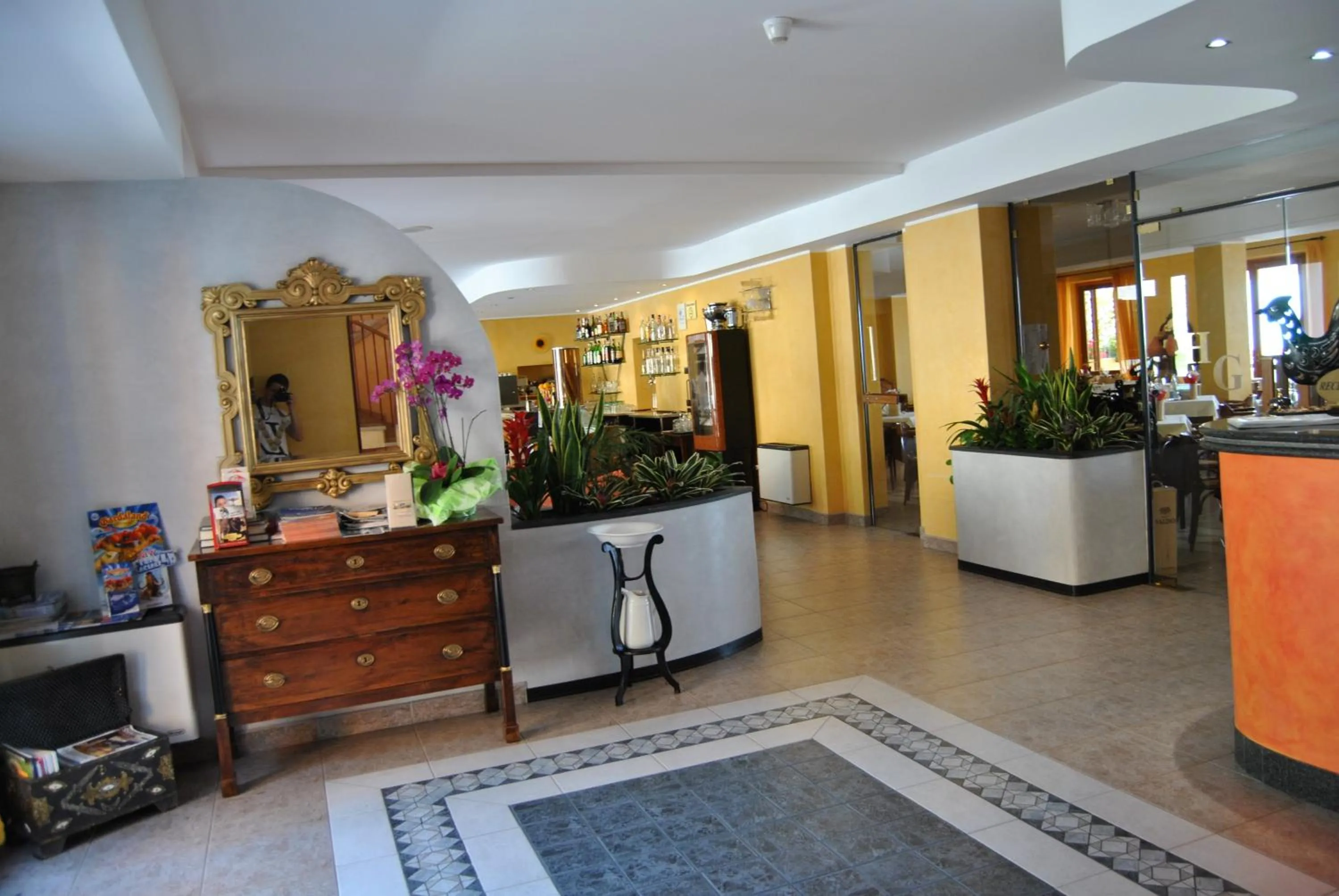 Lobby or reception in Hotel Gallo