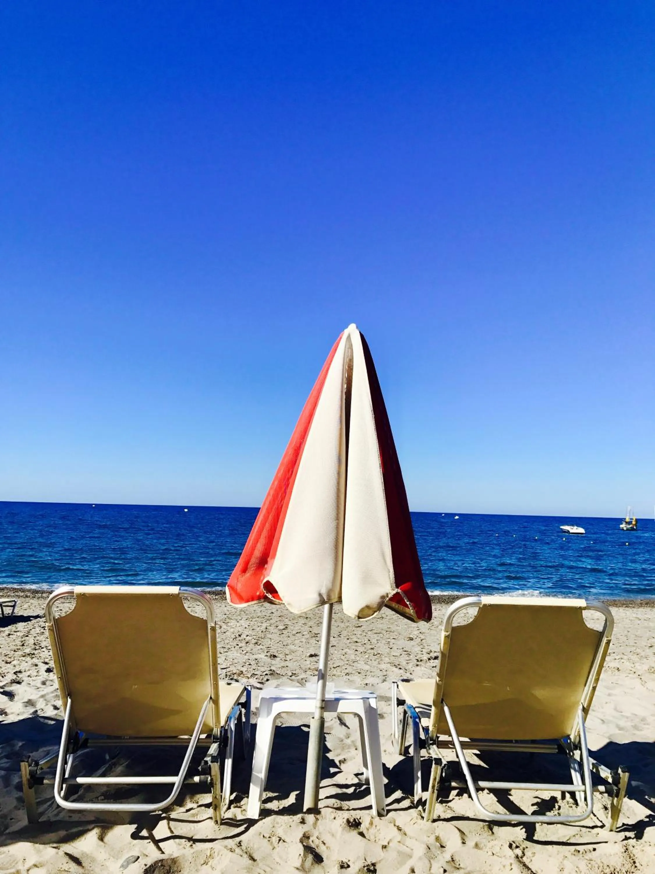 Beach in Katerina Seaside Studios