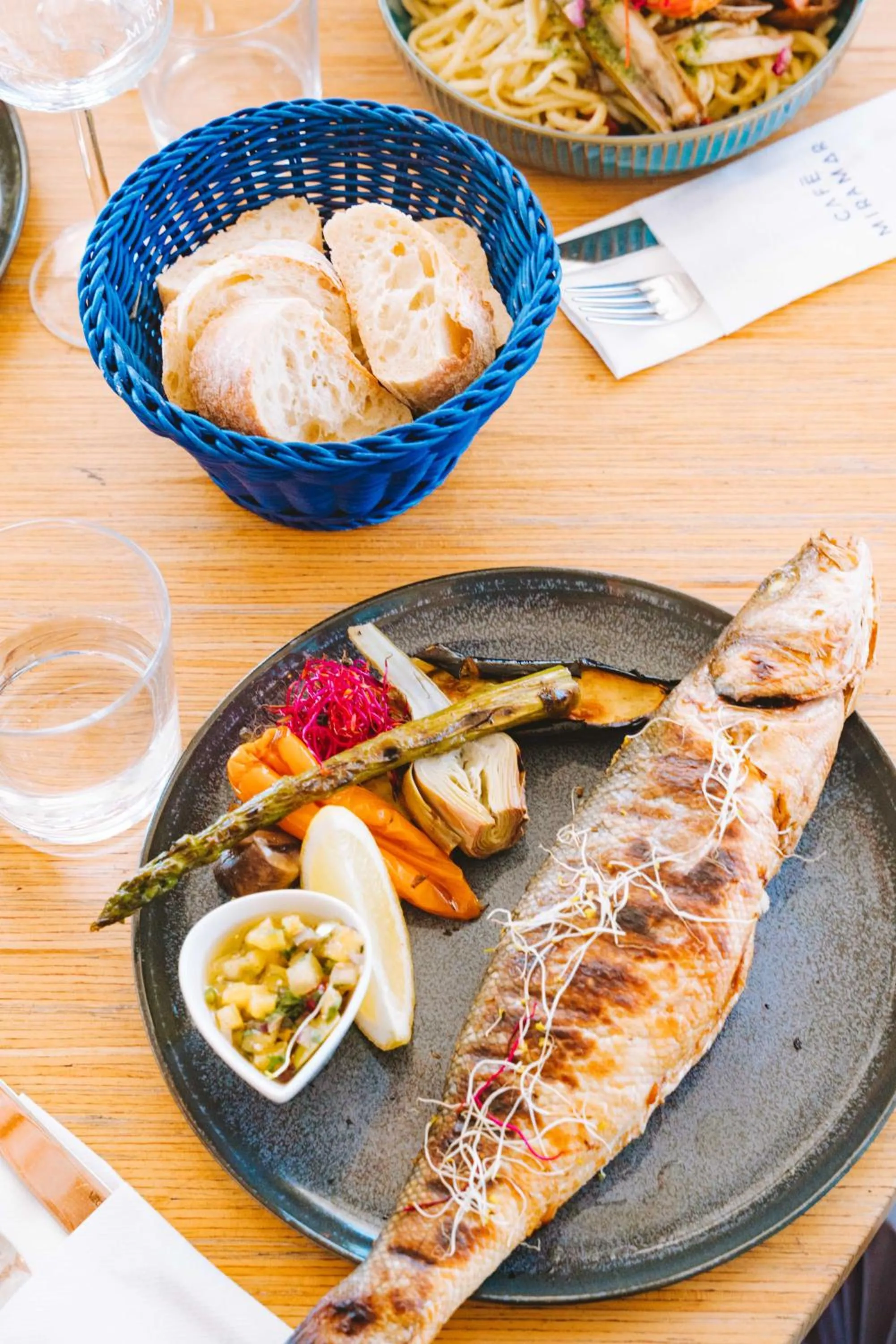 Restaurant/places to eat in Hôtel Café Miramar