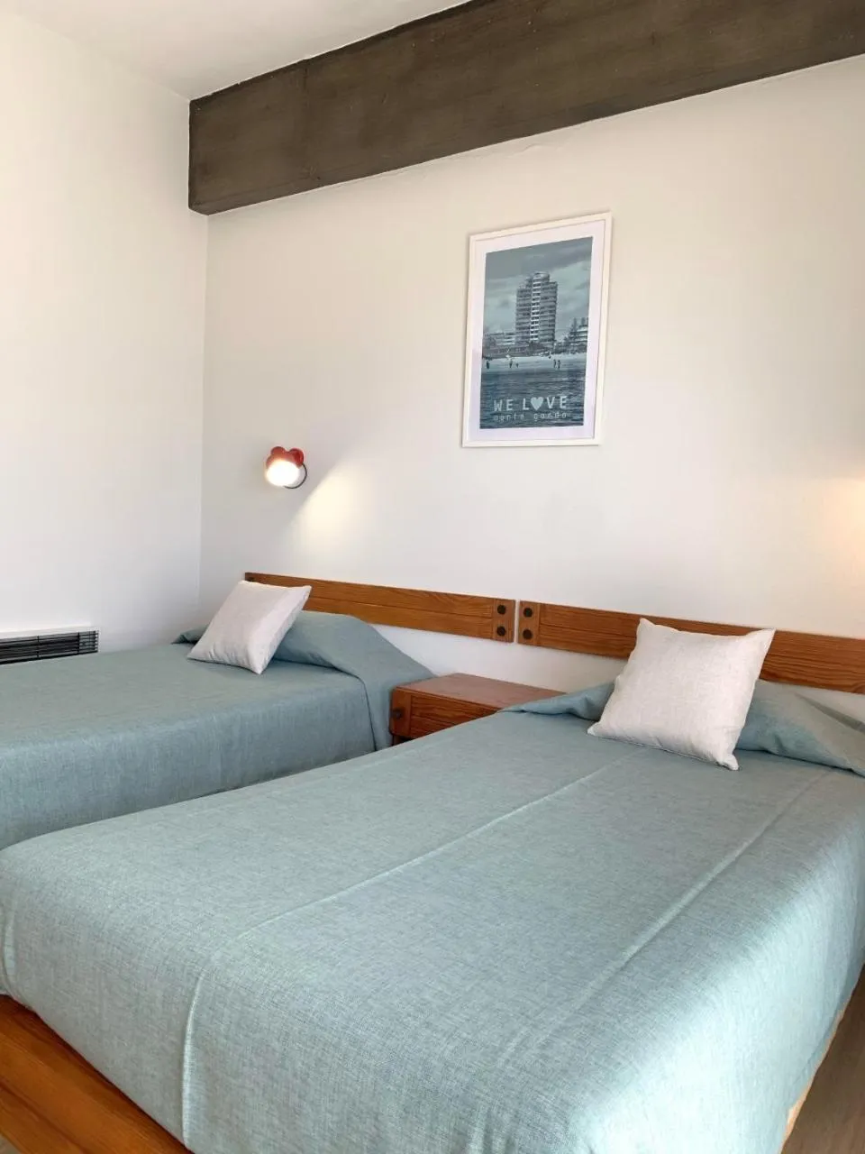 Bed in Apartamentos Guadiana