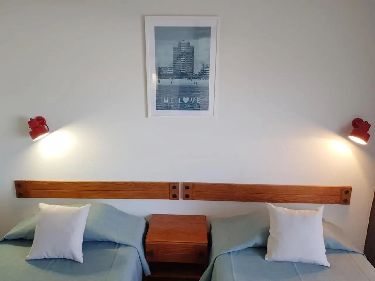 Bed in Apartamentos Guadiana