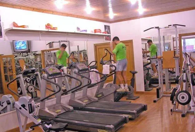 Fitness centre/facilities in Aparthotel Calema Avenida Jardim