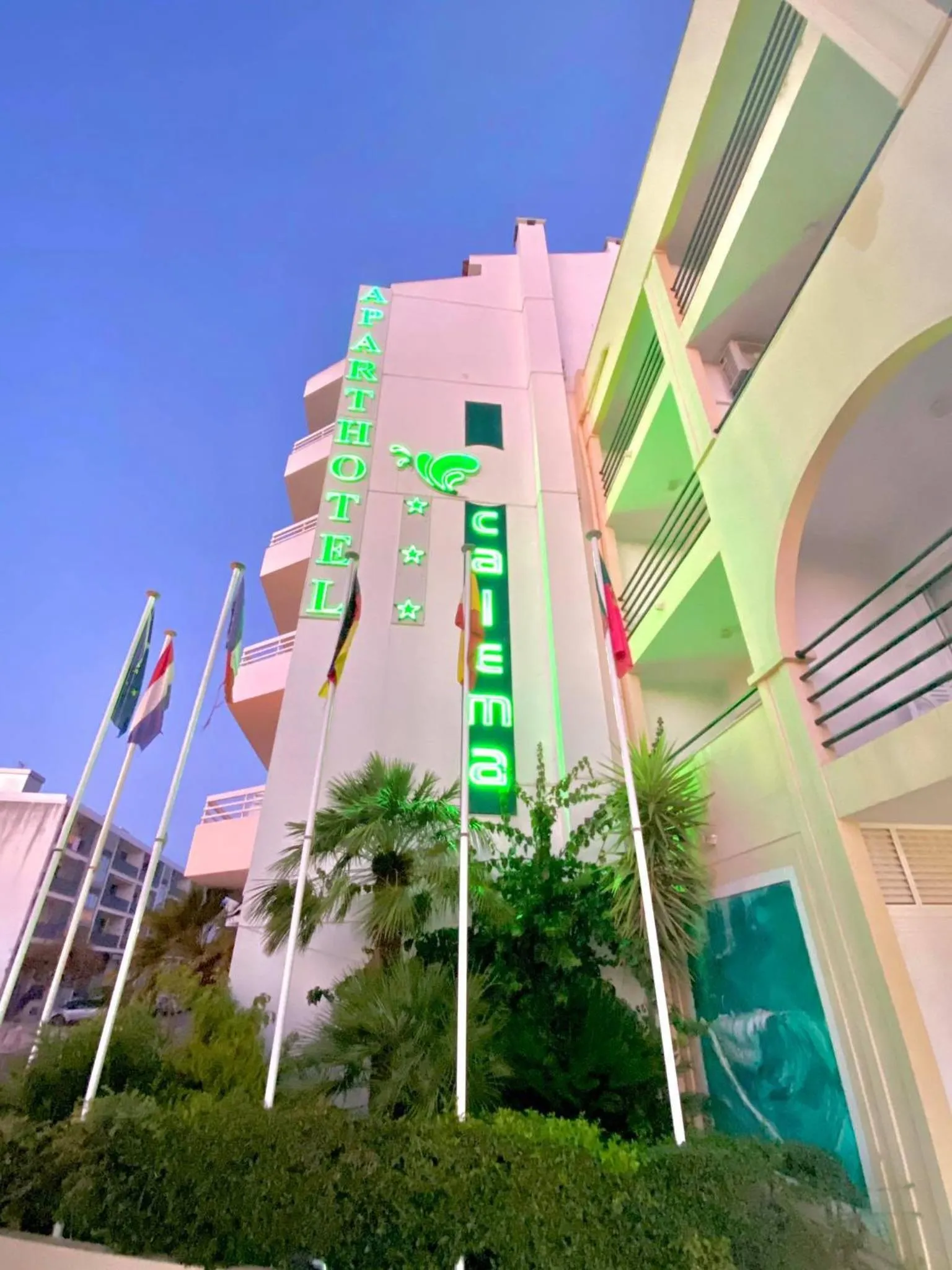 Property building in Aparthotel Calema Avenida Jardim